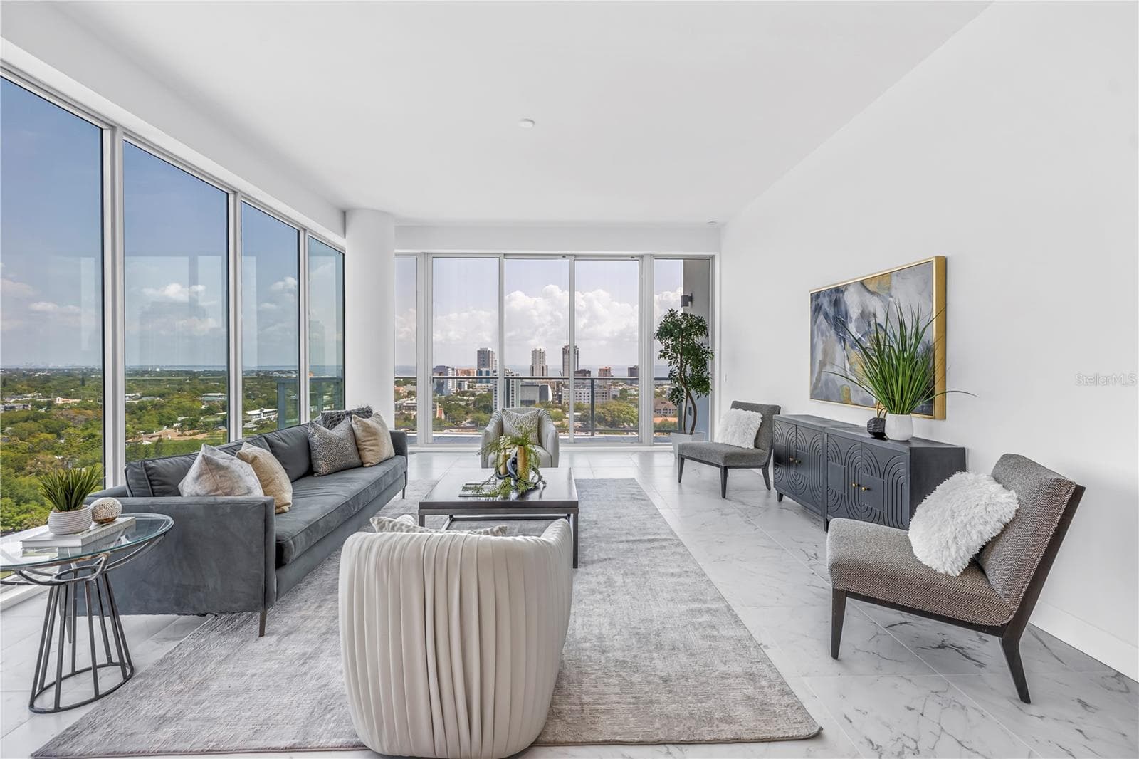 entertaining floor plan - 777 3RD AVE N #1703, ST PETERSBURG