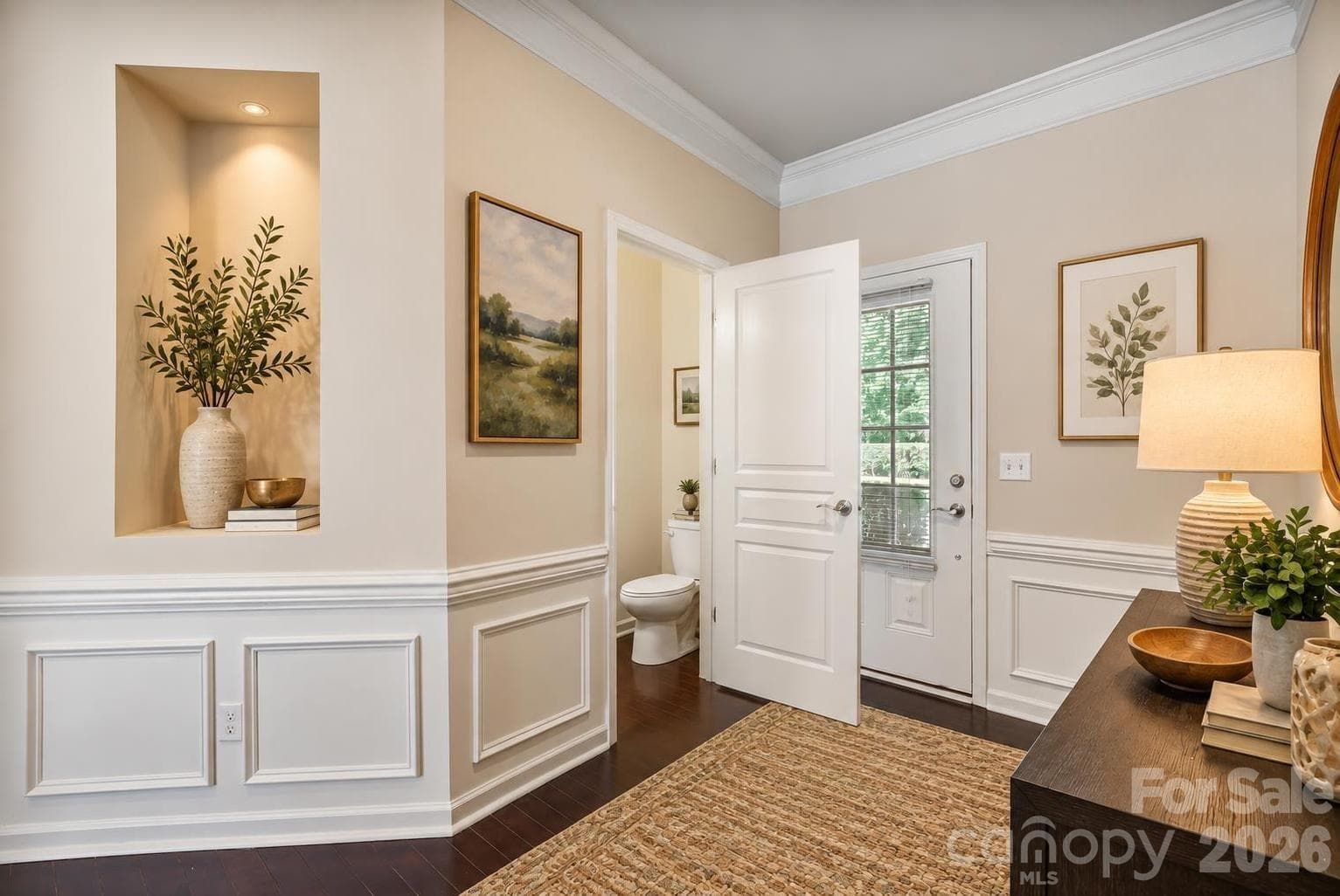 Powder room - 3845 Park South Station Boulevard, Charlotte