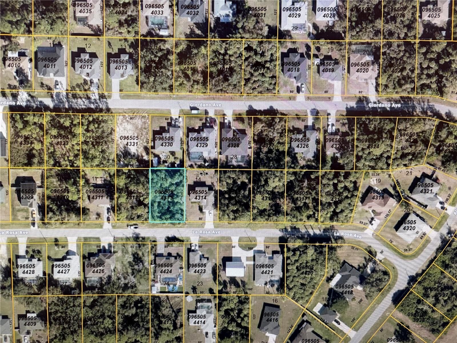 LOT 13 LA ROSA AVE