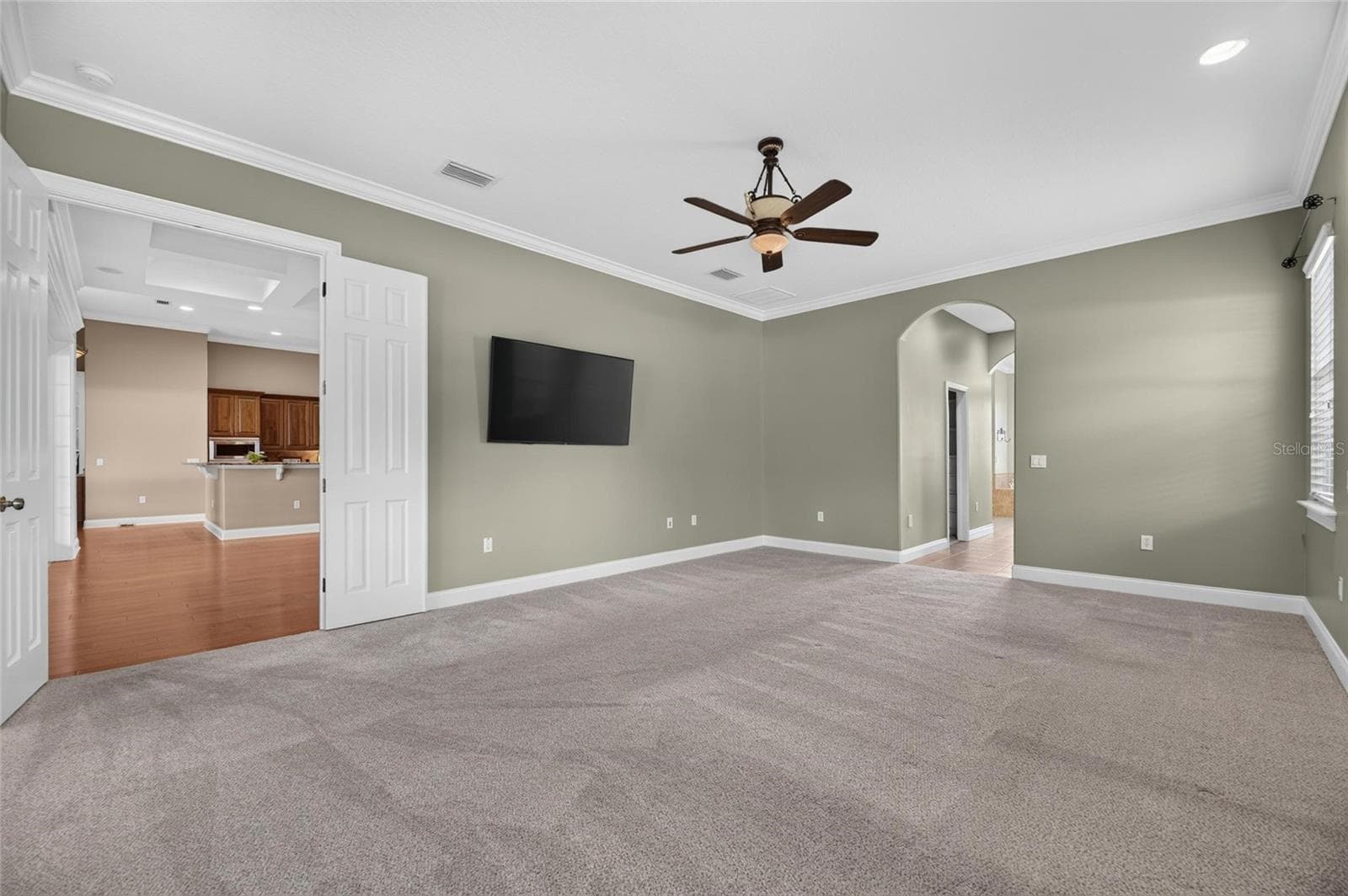 Huge Primary Bedroom - 6408 WALKERS GLEN DR, LAKELAND