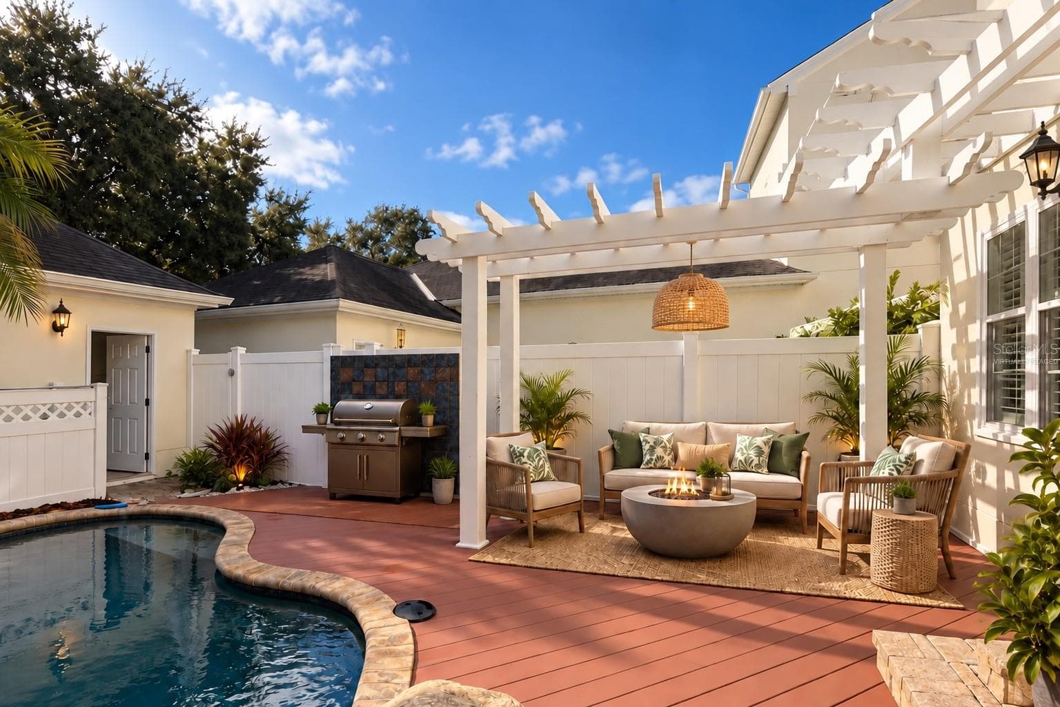 Image virtually staged and enhanced with AI - 1208 CELEBRATION AVE, CELEBRATION