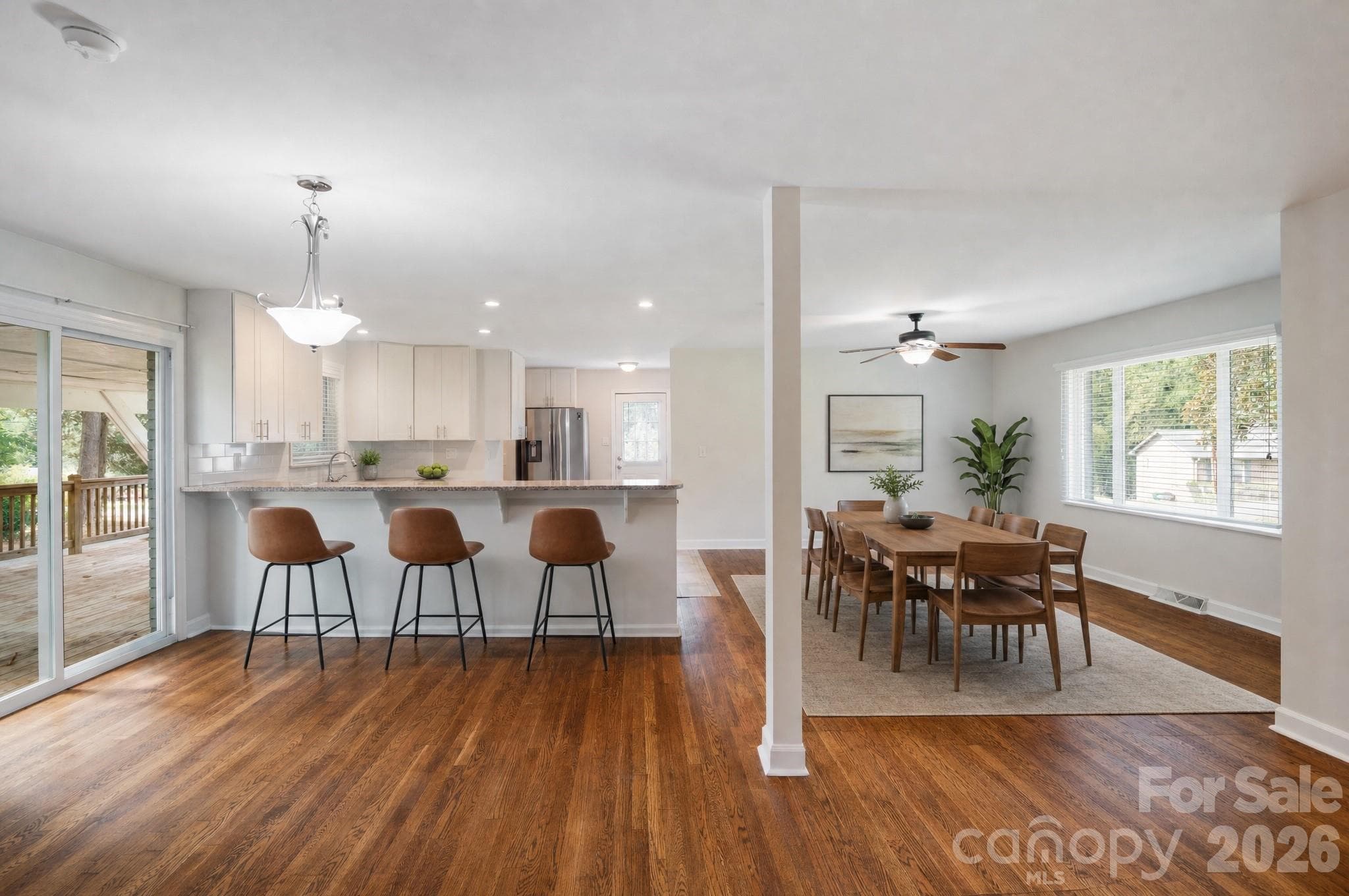Virtually Staged - 6414 Elmwood Circle, Charlotte