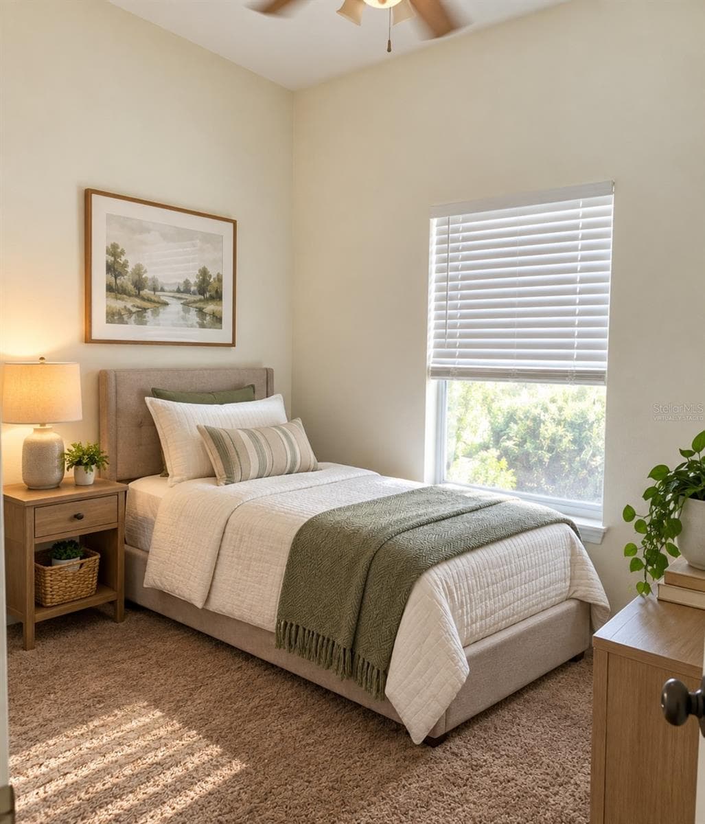 Virtually Staged2nd Bedroom - 7628 CLOVELLY PARK PLACE, APOLLO BEACH
