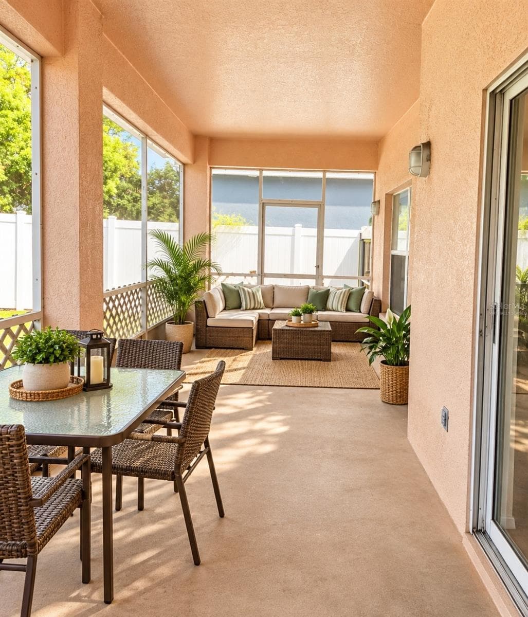 Virtually StagedLanai - 7628 CLOVELLY PARK PLACE, APOLLO BEACH