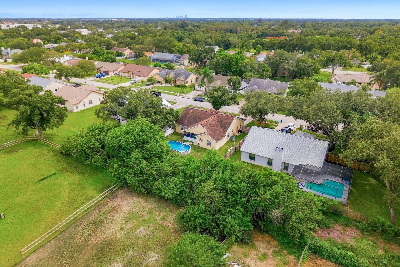 Surrounded by equestrian properties. - 5955 107TH TER N, PINELLAS PARK