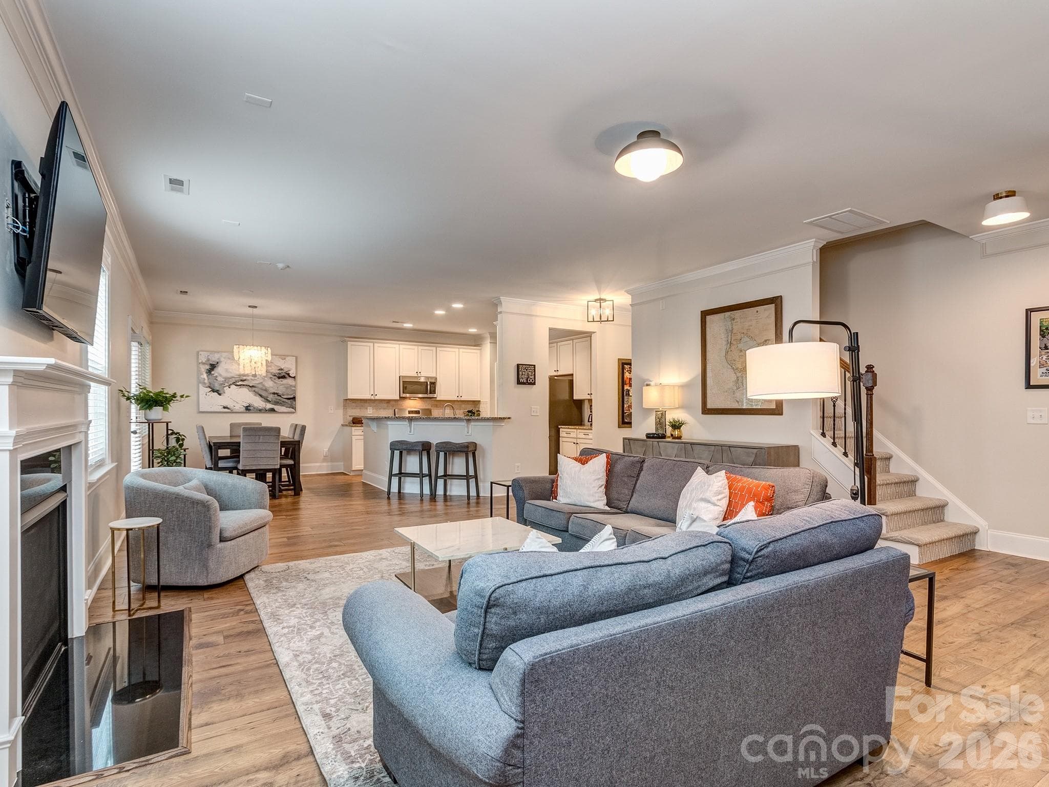 Living room - 2844 Georgia Avenue, Charlotte