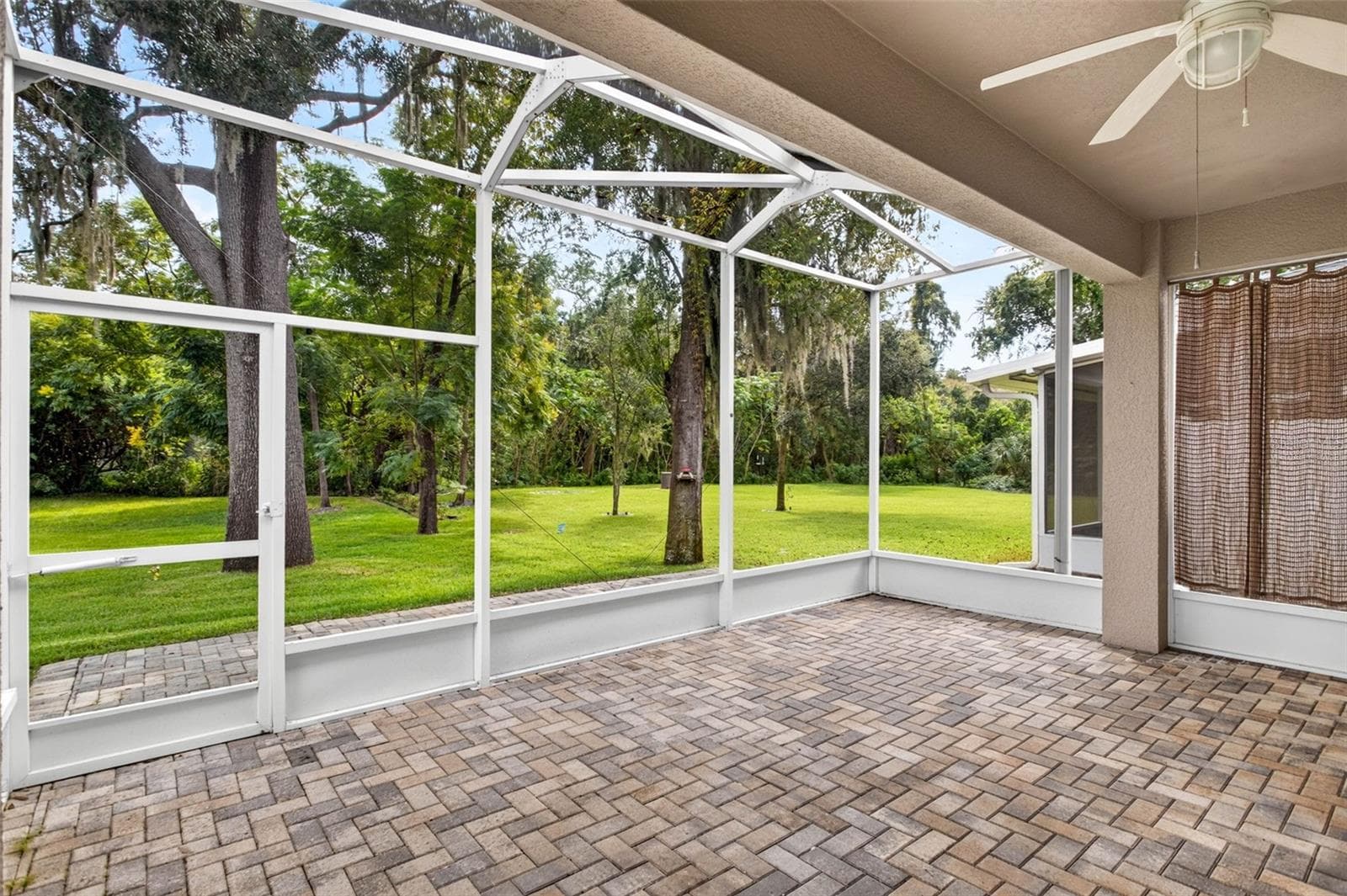 outdoor back patio - 14619 ROCKY BROOK DR, TAMPA