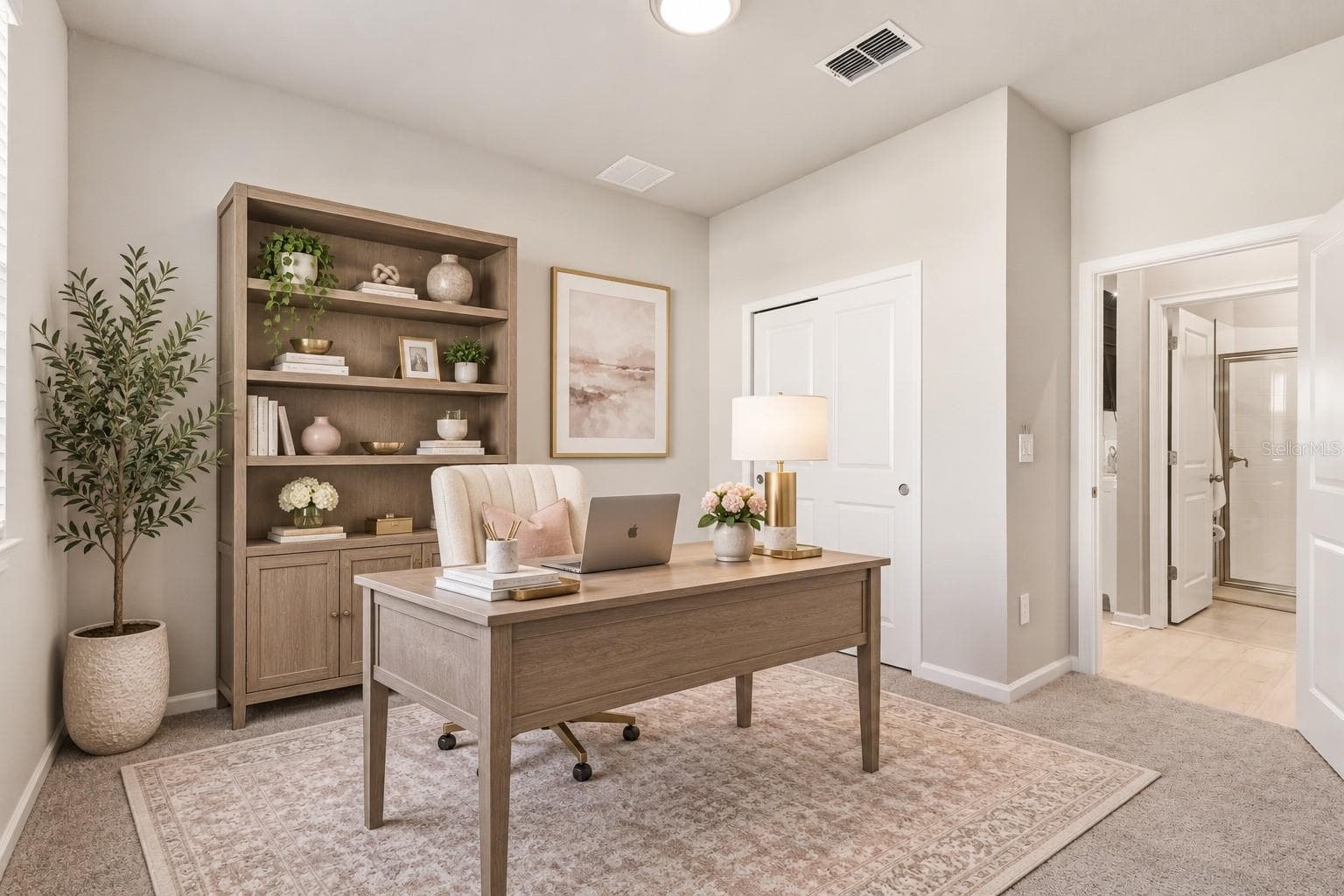 versatile bedroom/ office/ playroom on 1st floor - virtual staged - 4062 CLOUD HOPPER WAY, LUTZ