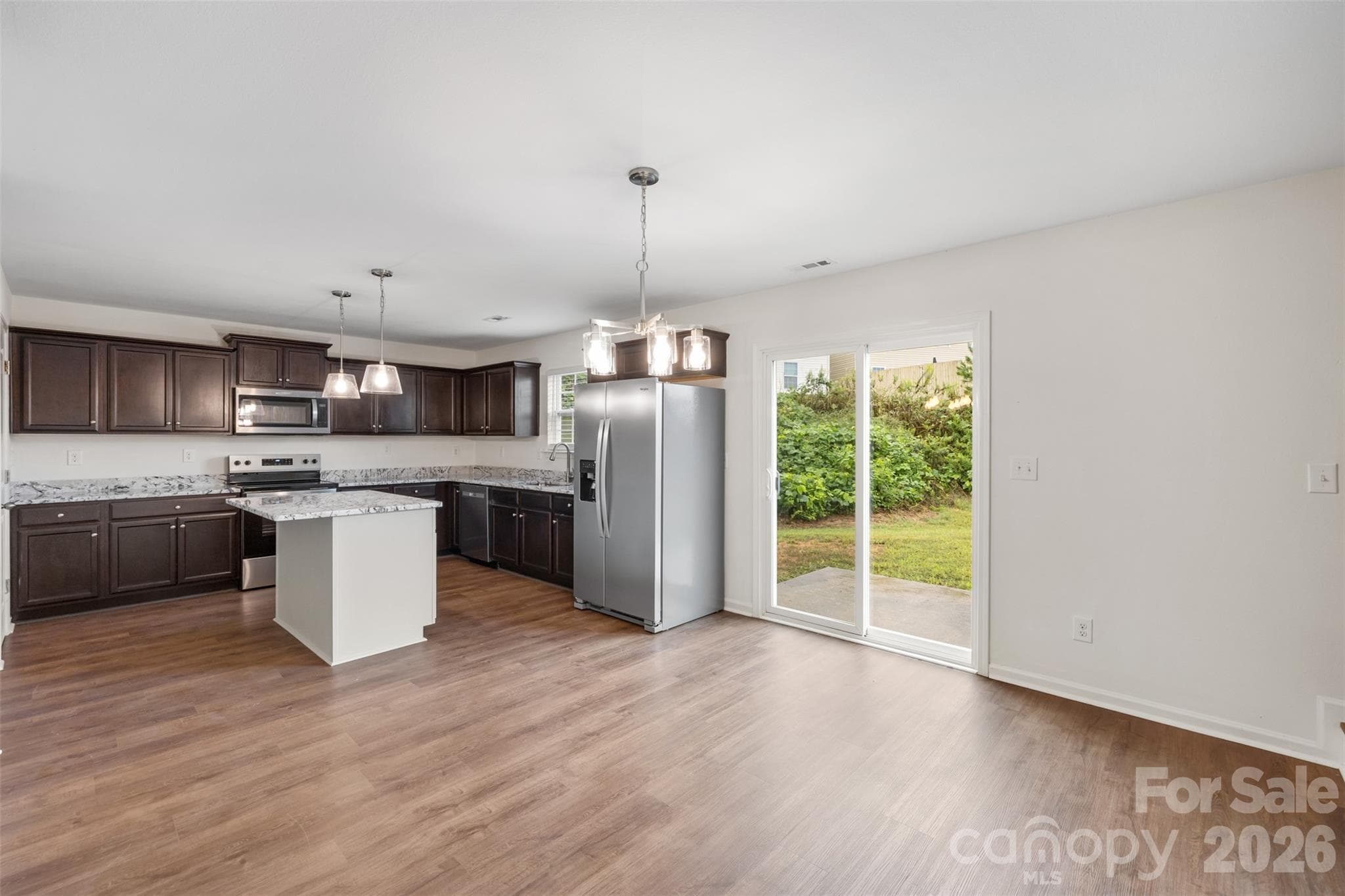 Kitchen and dining area - 2824 Easton Knoll Drive, Dallas