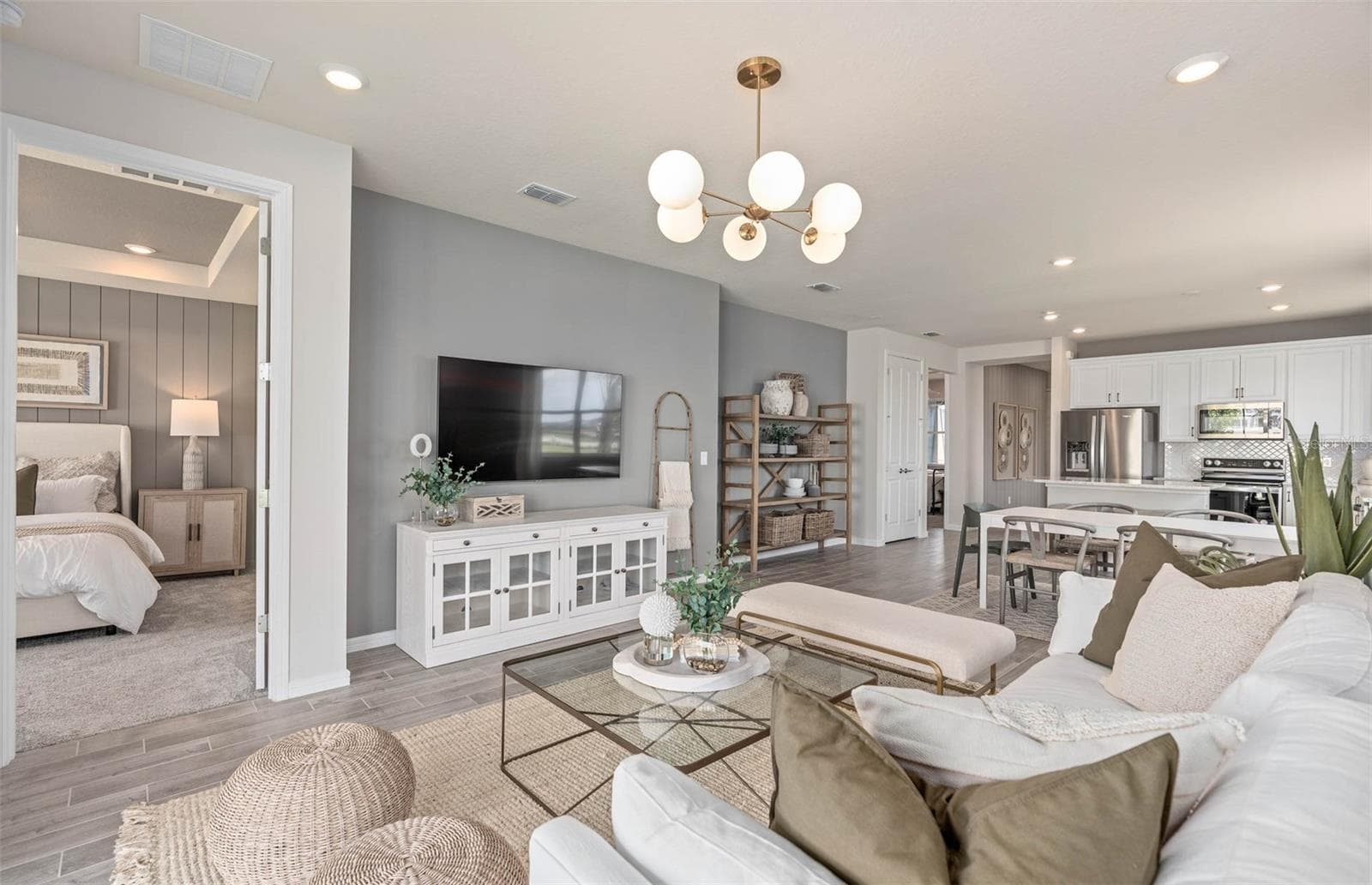 Model Home Design Only. Pictures and furnishings are for illustrative purposes only. Elevations, colors and options may vary. Furniture is for model home staging only.? - 8933 BLISSFUL BREEZE TRAIL, MELBOURNE