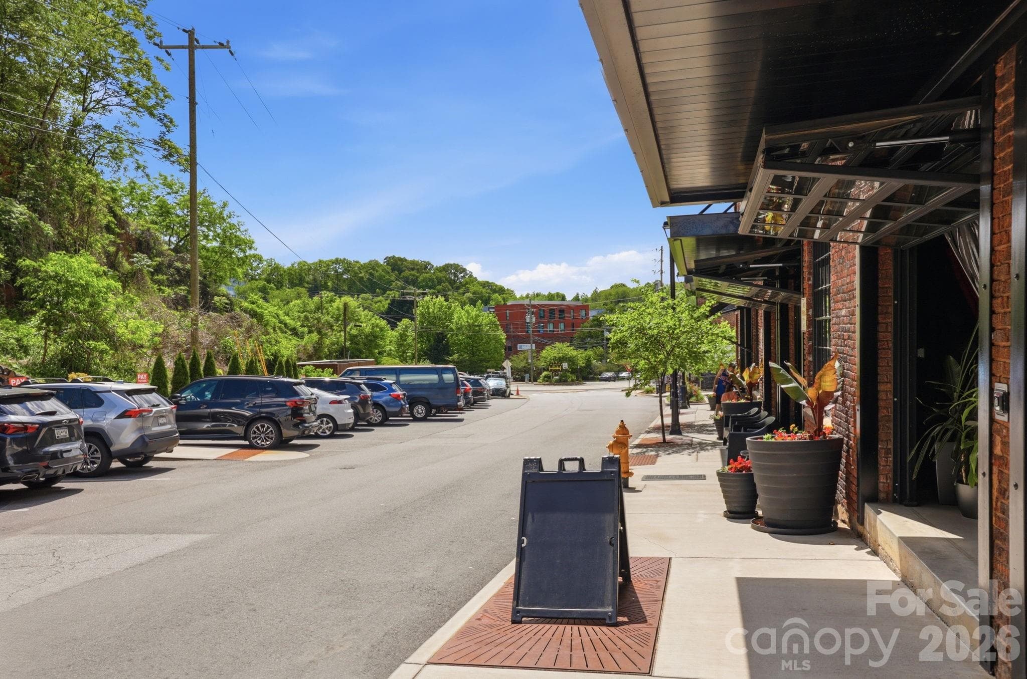 Radical hotel, restaurant and bar across the street - 60 Roberts Street, Asheville