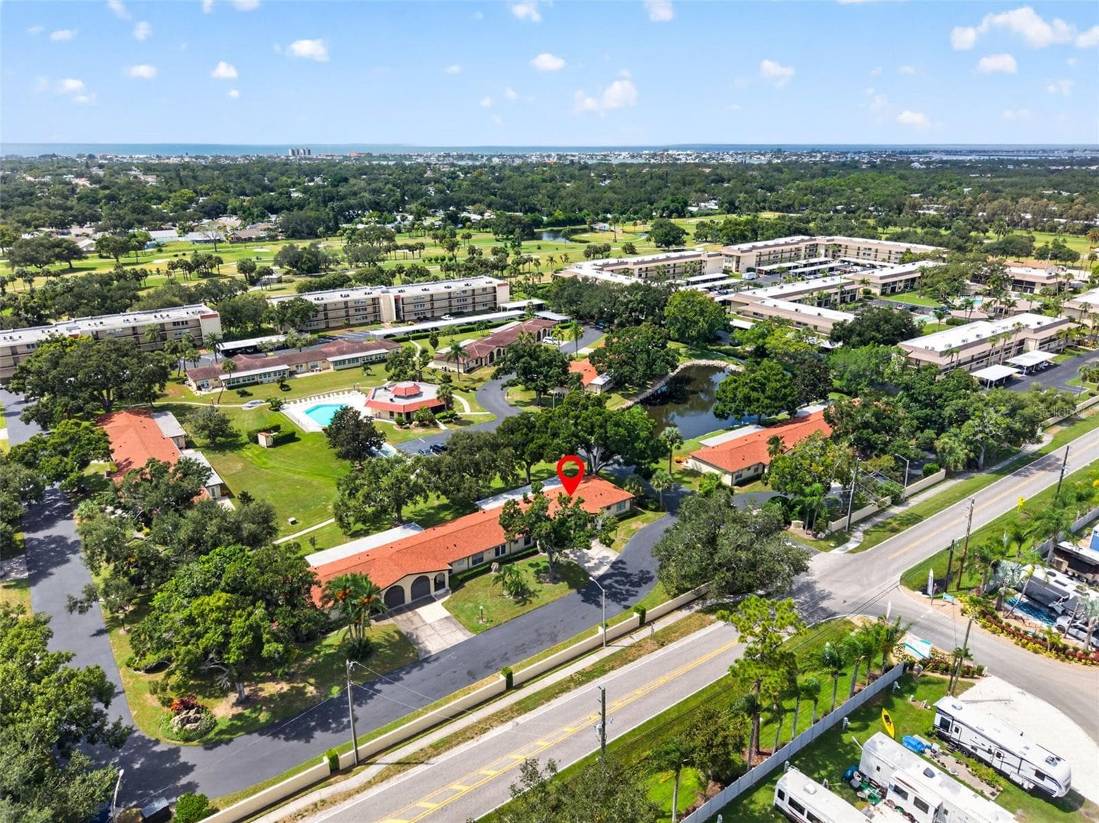 Aerial View - 12200 VONN RD #7D, LARGO