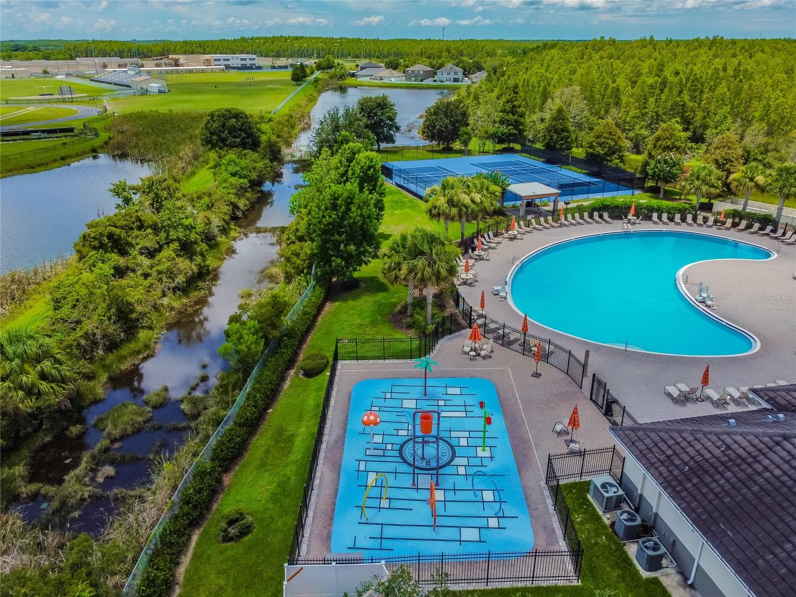 Community pool - 18928 HAMPSTEAD HEATH CT, LAND O LAKES