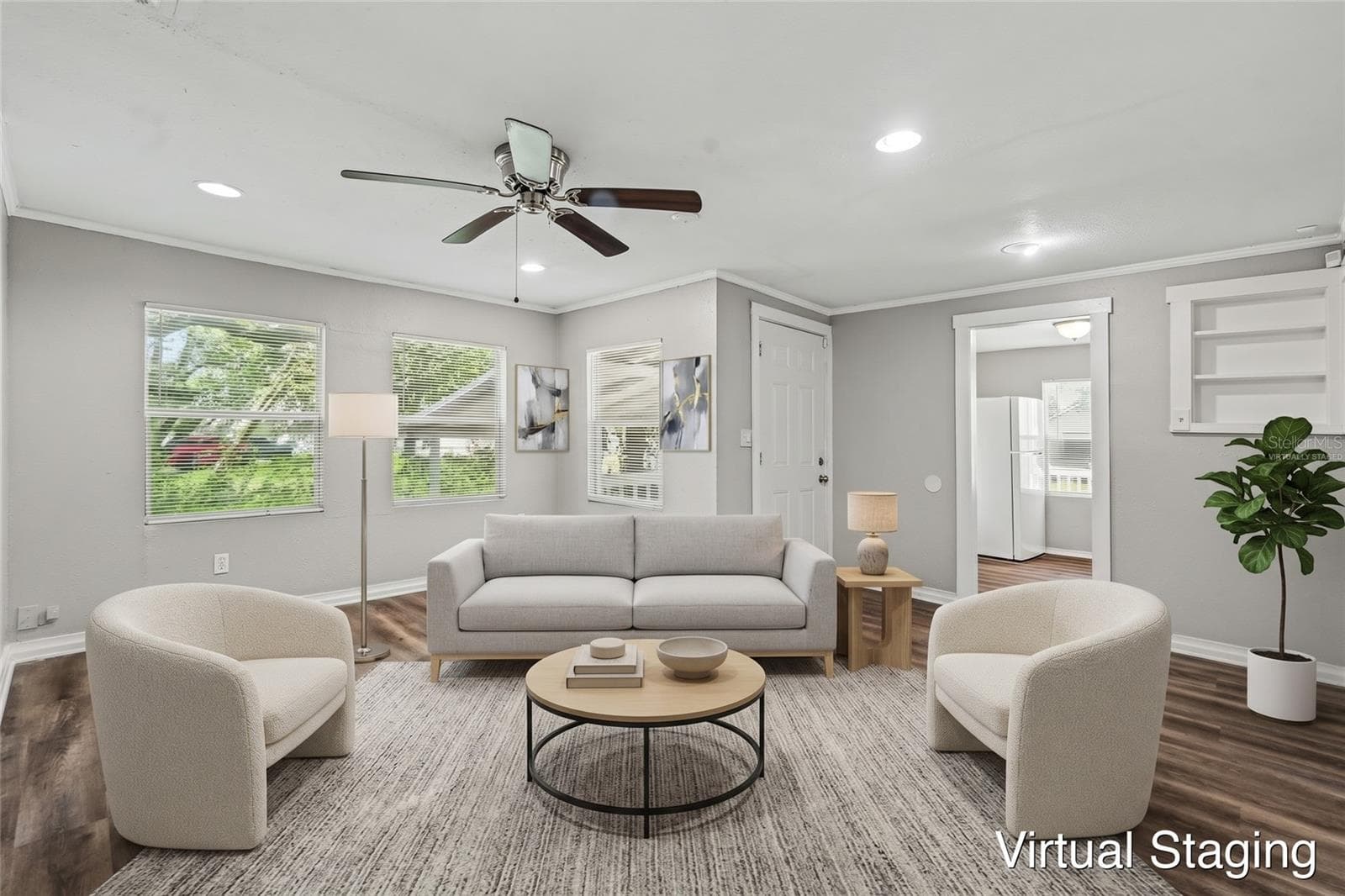 virtually staged - 828 E 145TH AVE, TAMPA