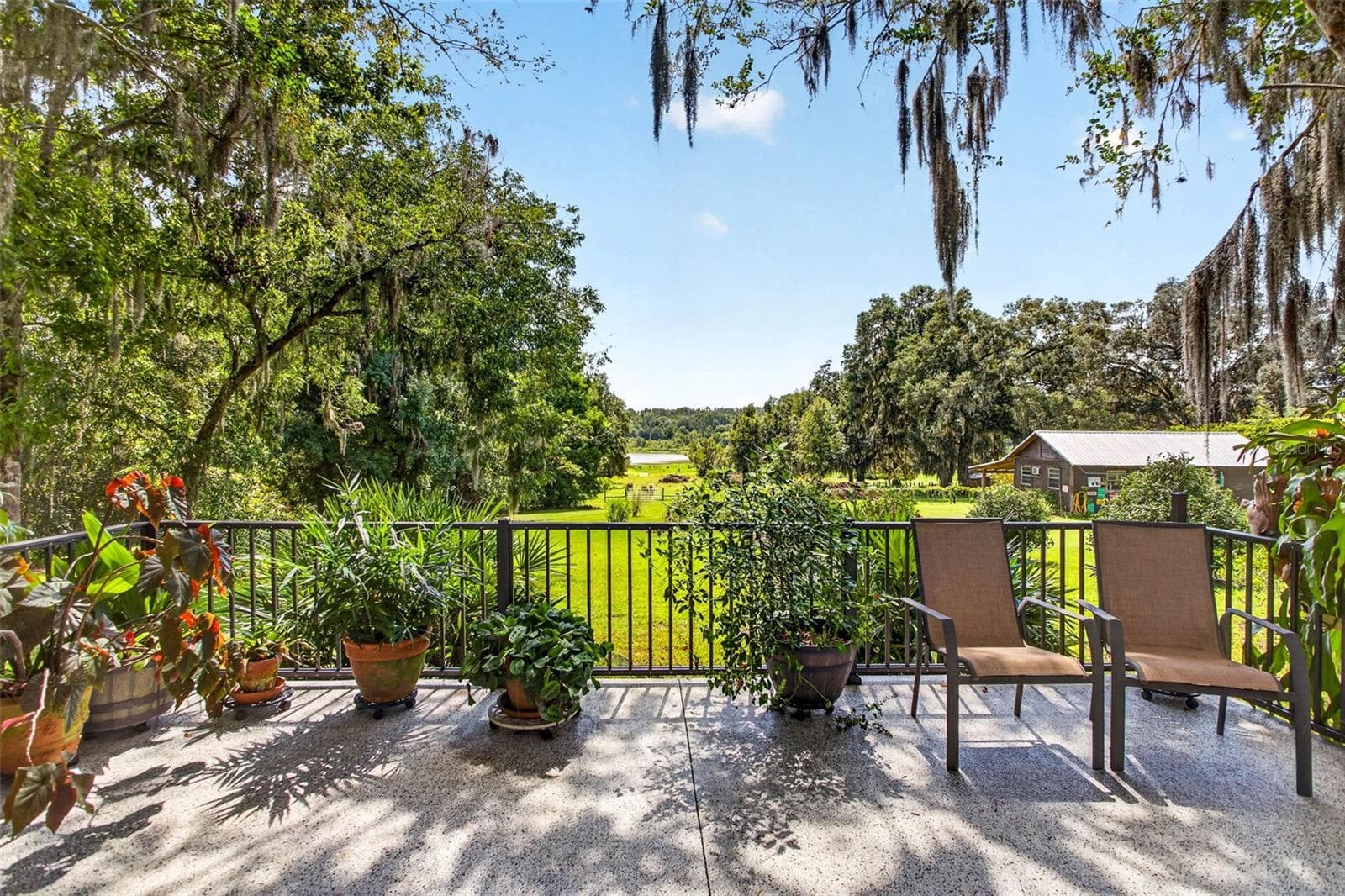Backyard Lake View - 32824 LISTER RD, DADE CITY