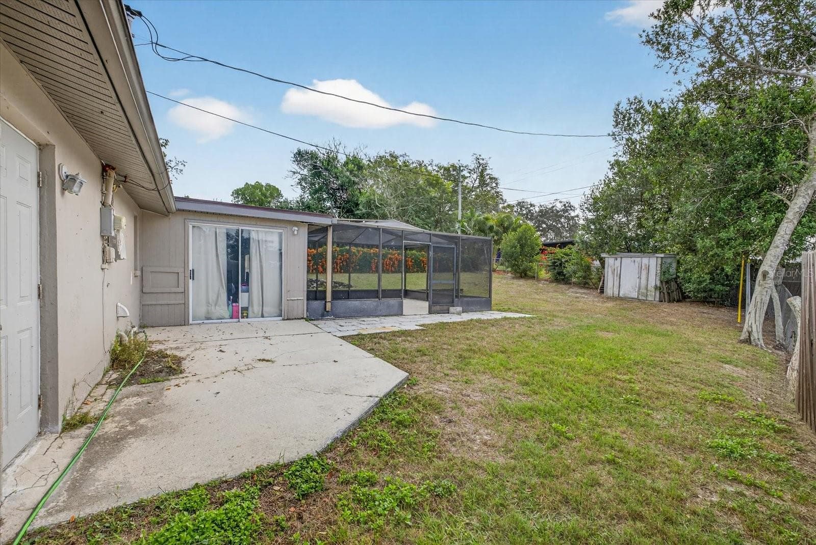 Back Covered and UNCovered Patio - 5404 FRONT DR, HOLIDAY