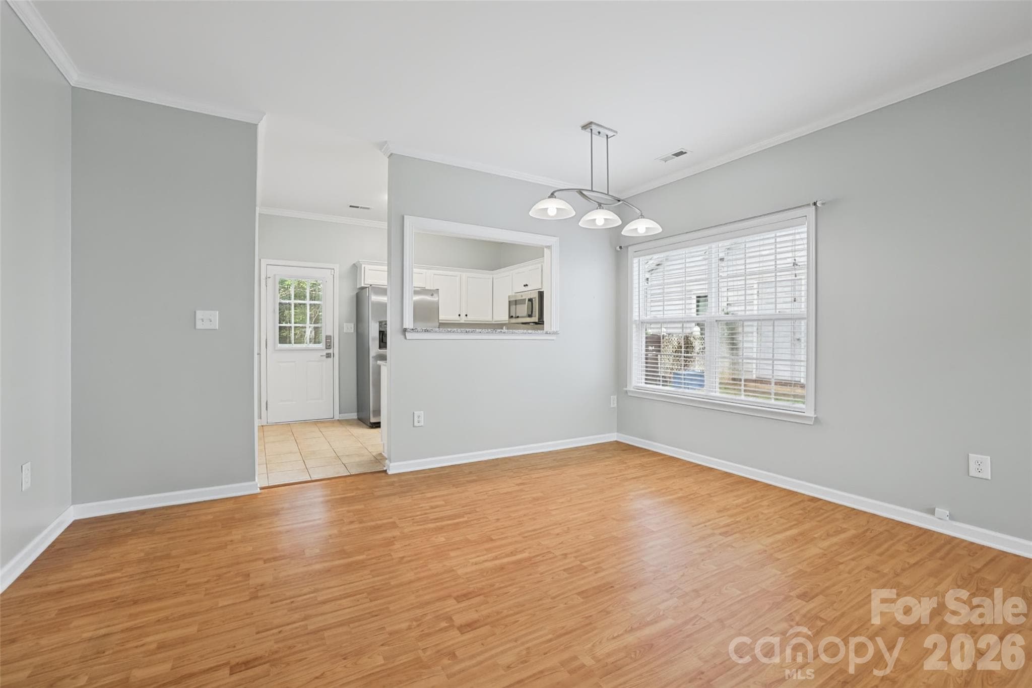 Main living space looking toward kitchen - 1720 Clemmon Sanders Circle, Rock Hill