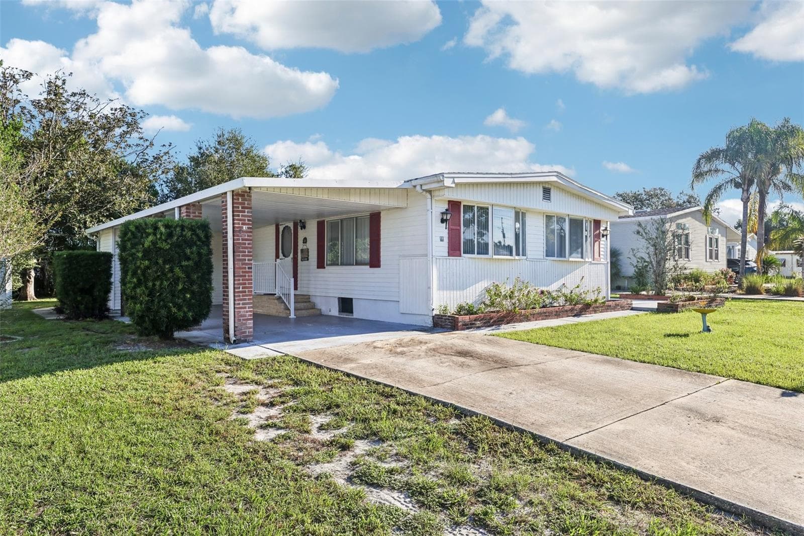 Front of home and carport - 11 FLORENCE BLVD, DEBARY