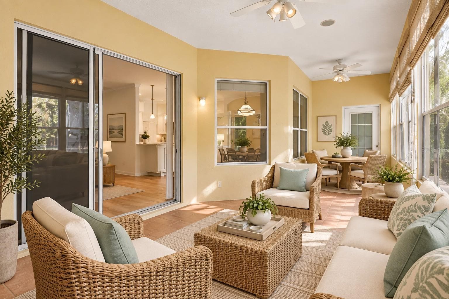 Virtual - Enclosed Lanai - 24445 MADEWOOD AVE, LEESBURG