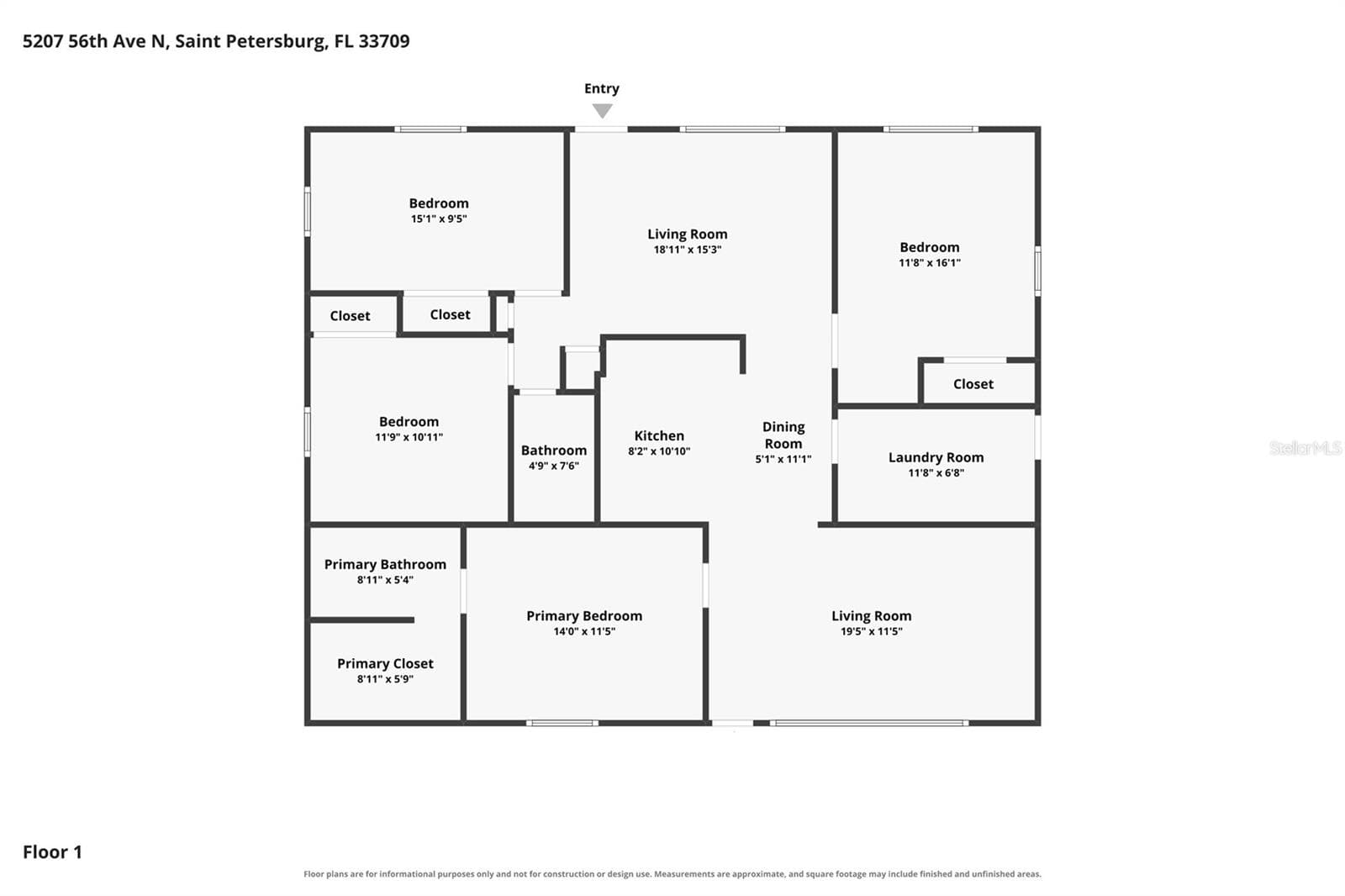 Single Family Residence at 5207 56TH AVE N, ST PETERSBURG, photo 31 of 31