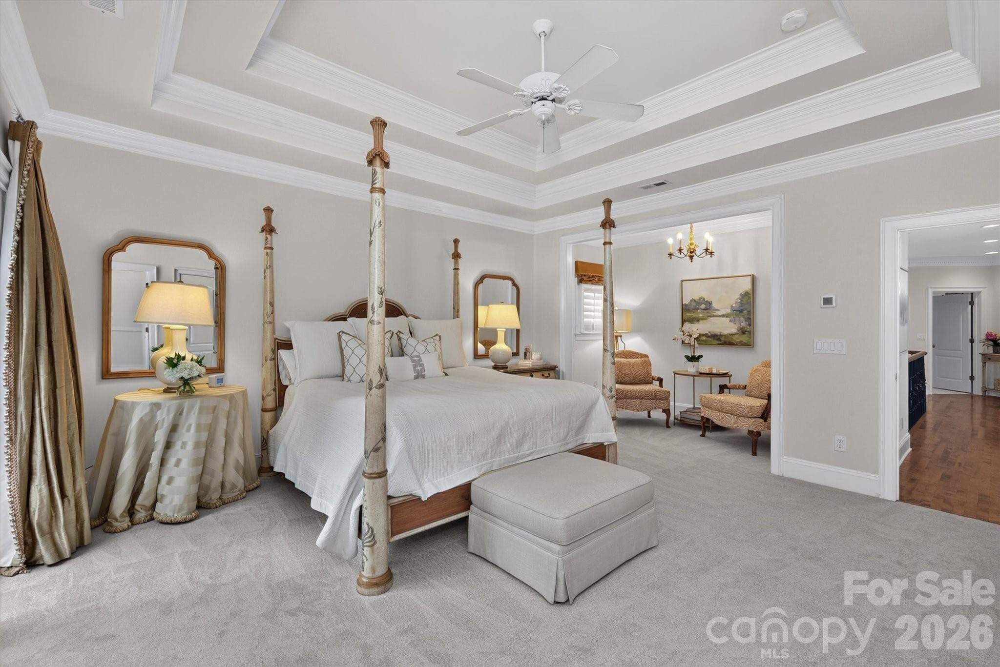 New carpet in all bedrooms - 1005 Firethorne Club Drive, Marvin