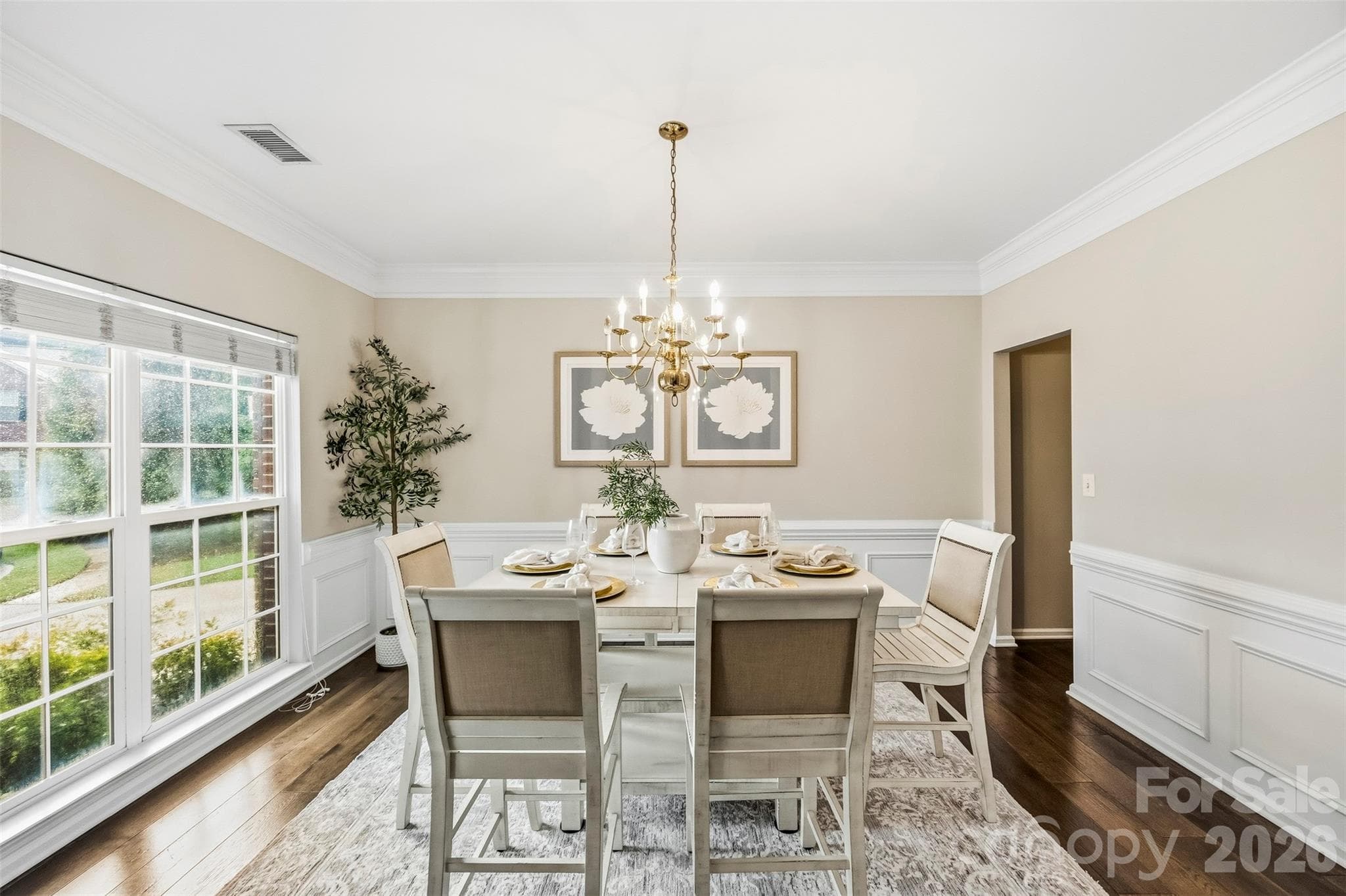 Formal dining room - 1909 Oroville Court, Charlotte