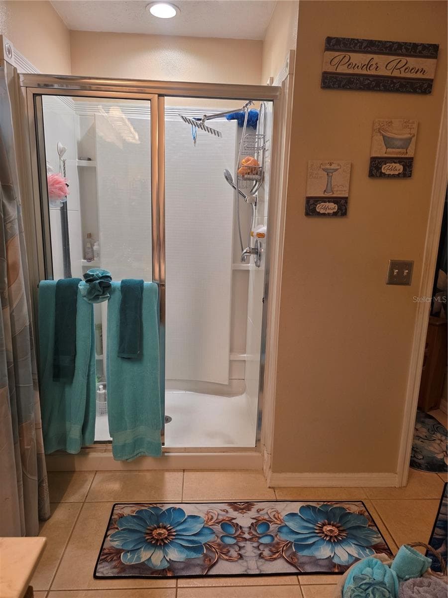 Master Bathroom Shower - 3154 SNOW DR, DELTONA