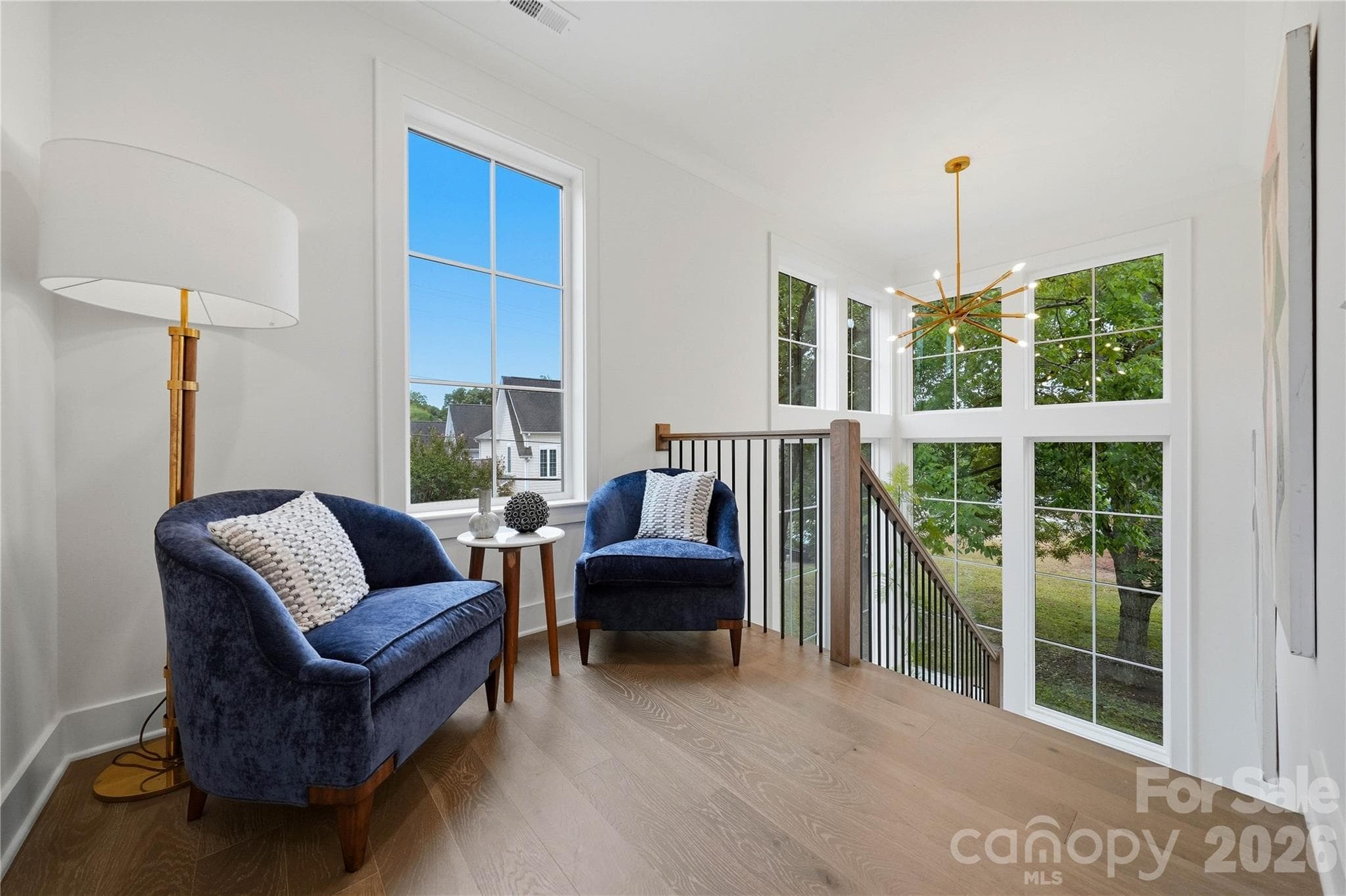 Upper-level landing - 1115 Lomax Avenue, Charlotte