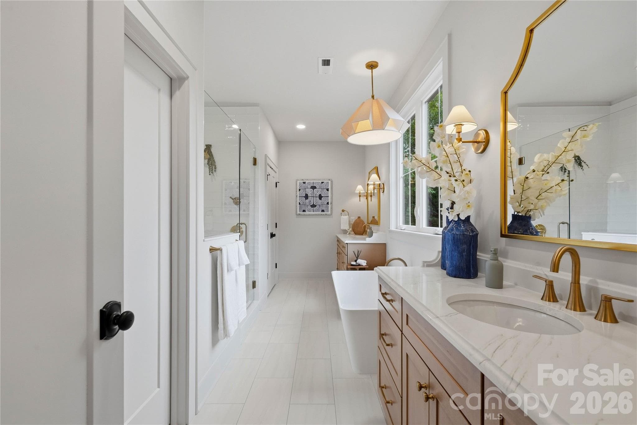Primary bathroom - 1115 Lomax Avenue, Charlotte