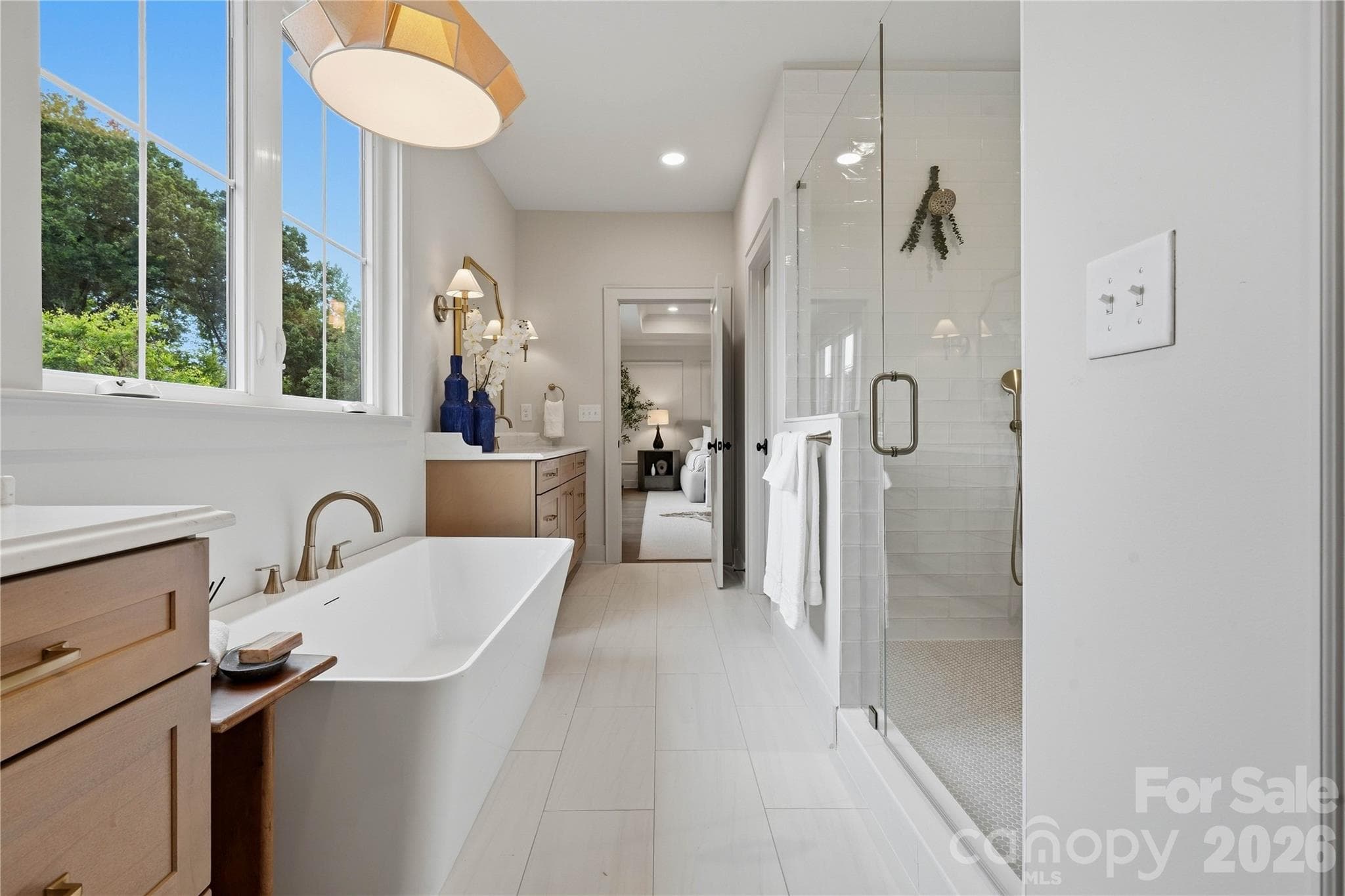 Primary bathroom - 1115 Lomax Avenue, Charlotte