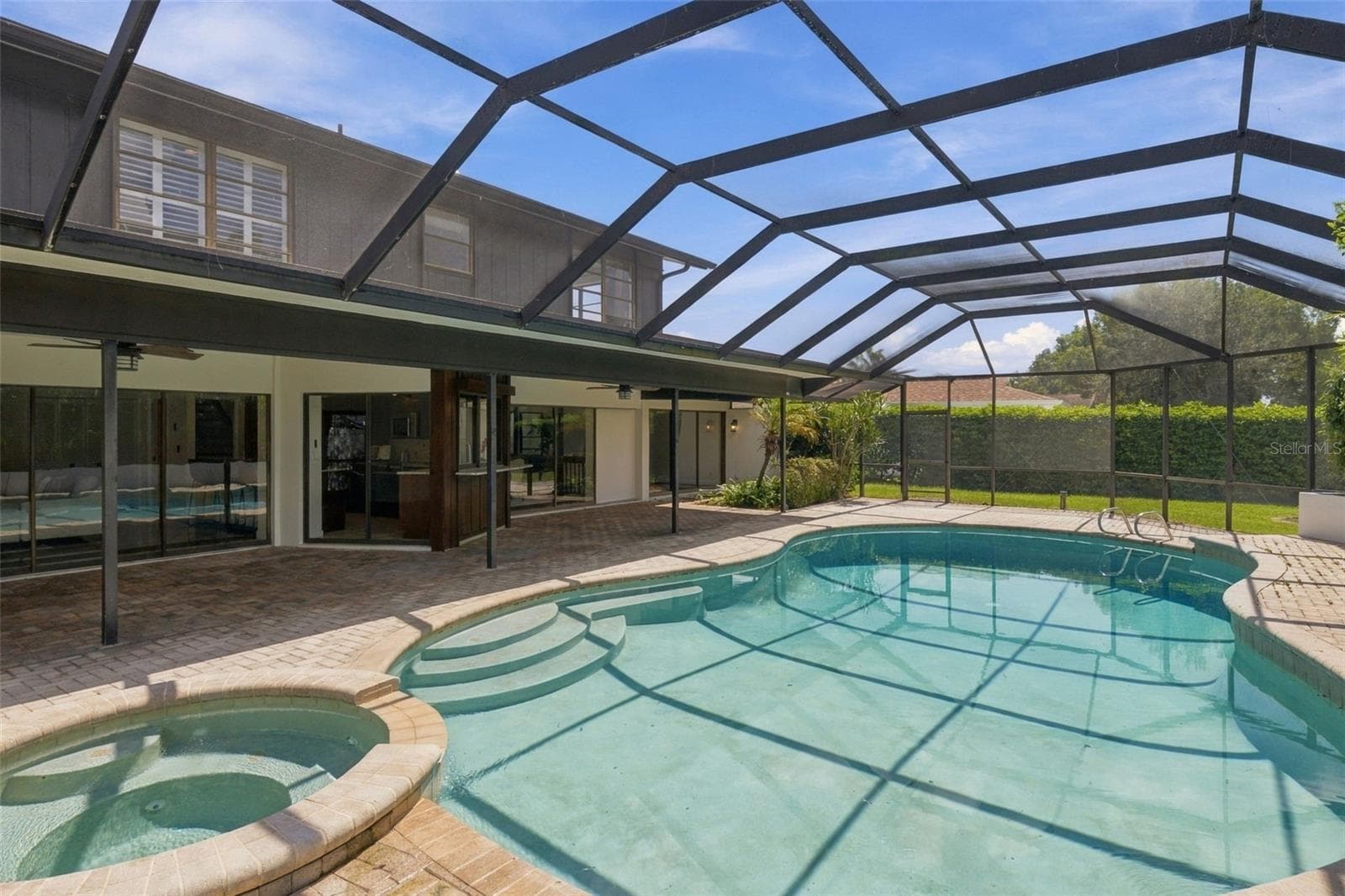 Enclosed Pool - 2924 TORREY PINES CT, CLEARWATER