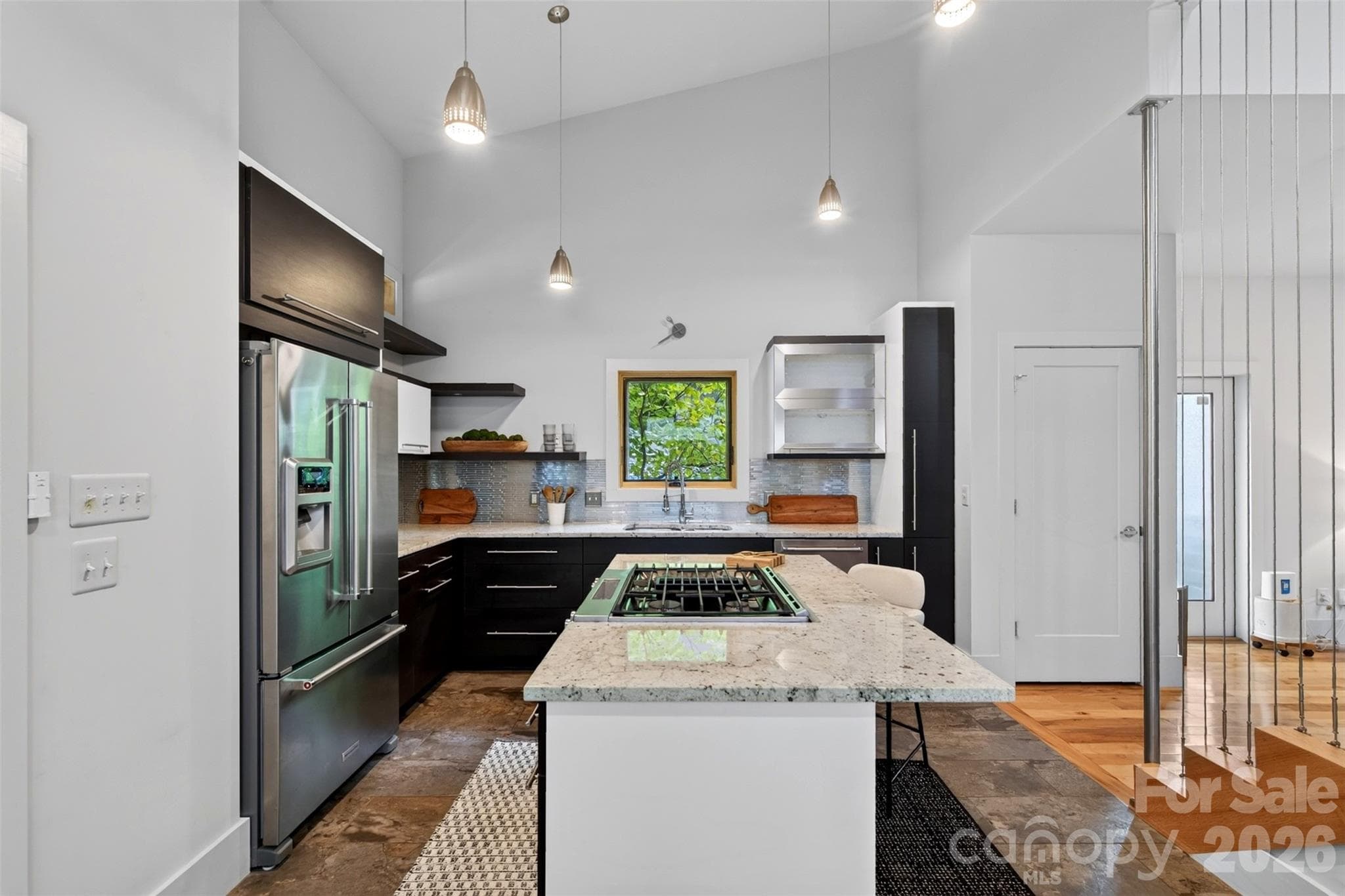 Wonderful Modern Kitchen w/ Island - 18 Sulphur Springs Road, Asheville