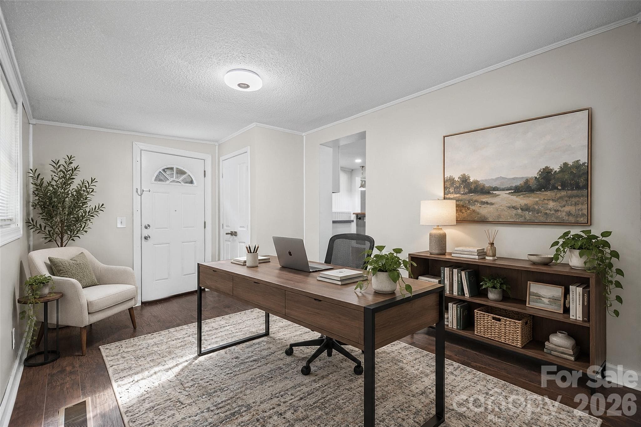 Virtually Staged Flex Room/3rd Bedroom - 726 Forest Drive, Gastonia