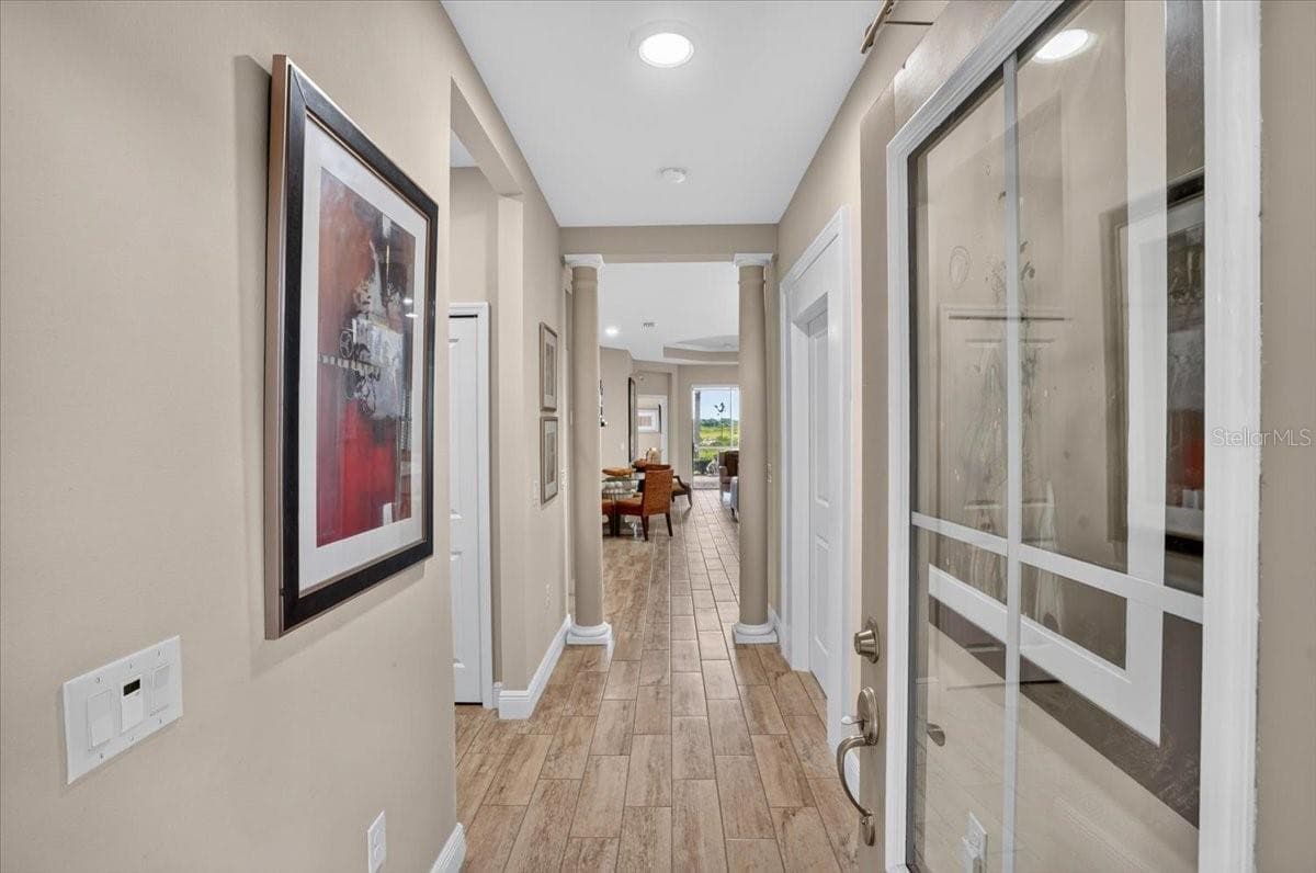 Foyer From the Front Door - 11241 MCDERMOTT CT, ENGLEWOOD