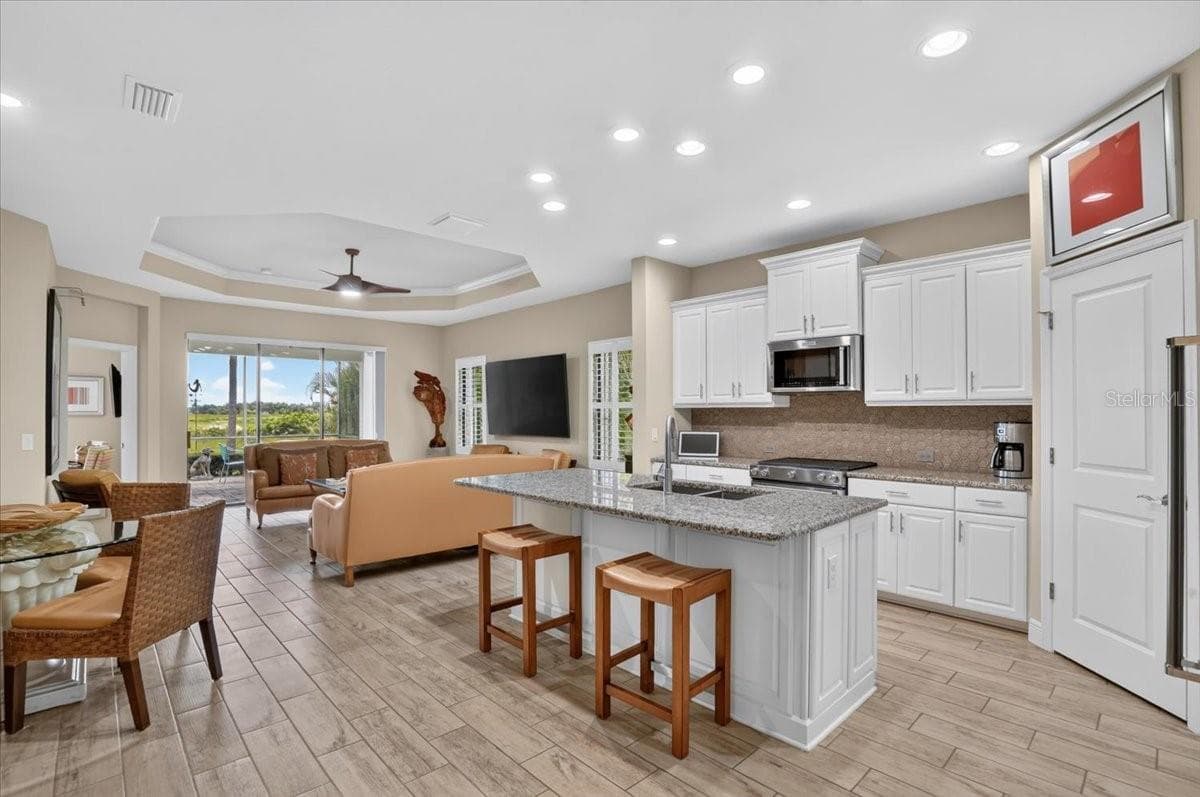Kitchen With Island - 11241 MCDERMOTT CT, ENGLEWOOD