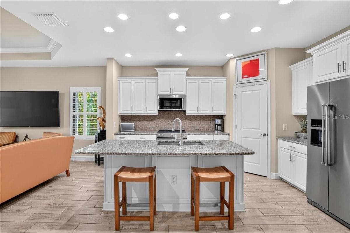 Kitchen With Island - 11241 MCDERMOTT CT, ENGLEWOOD
