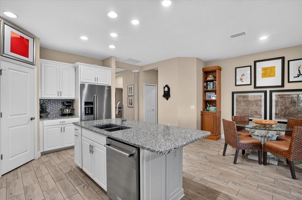 Kitchen with Dining Room - 11241 MCDERMOTT CT, ENGLEWOOD