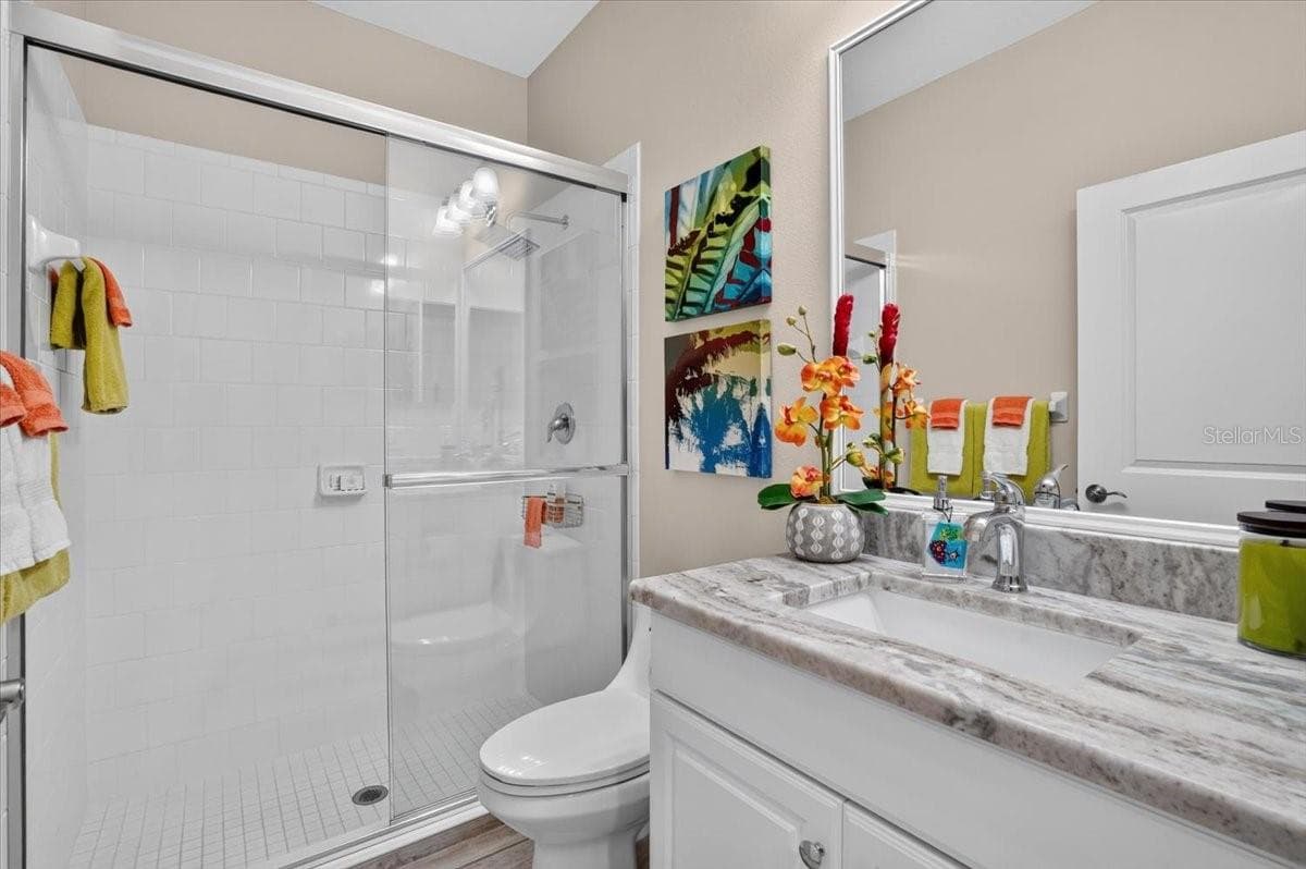 Guest Bathroom - 11241 MCDERMOTT CT, ENGLEWOOD