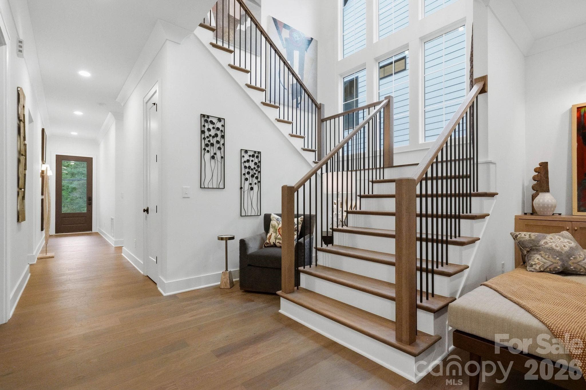 Foyer & entry hall - 1117 Lomax Avenue, Charlotte
