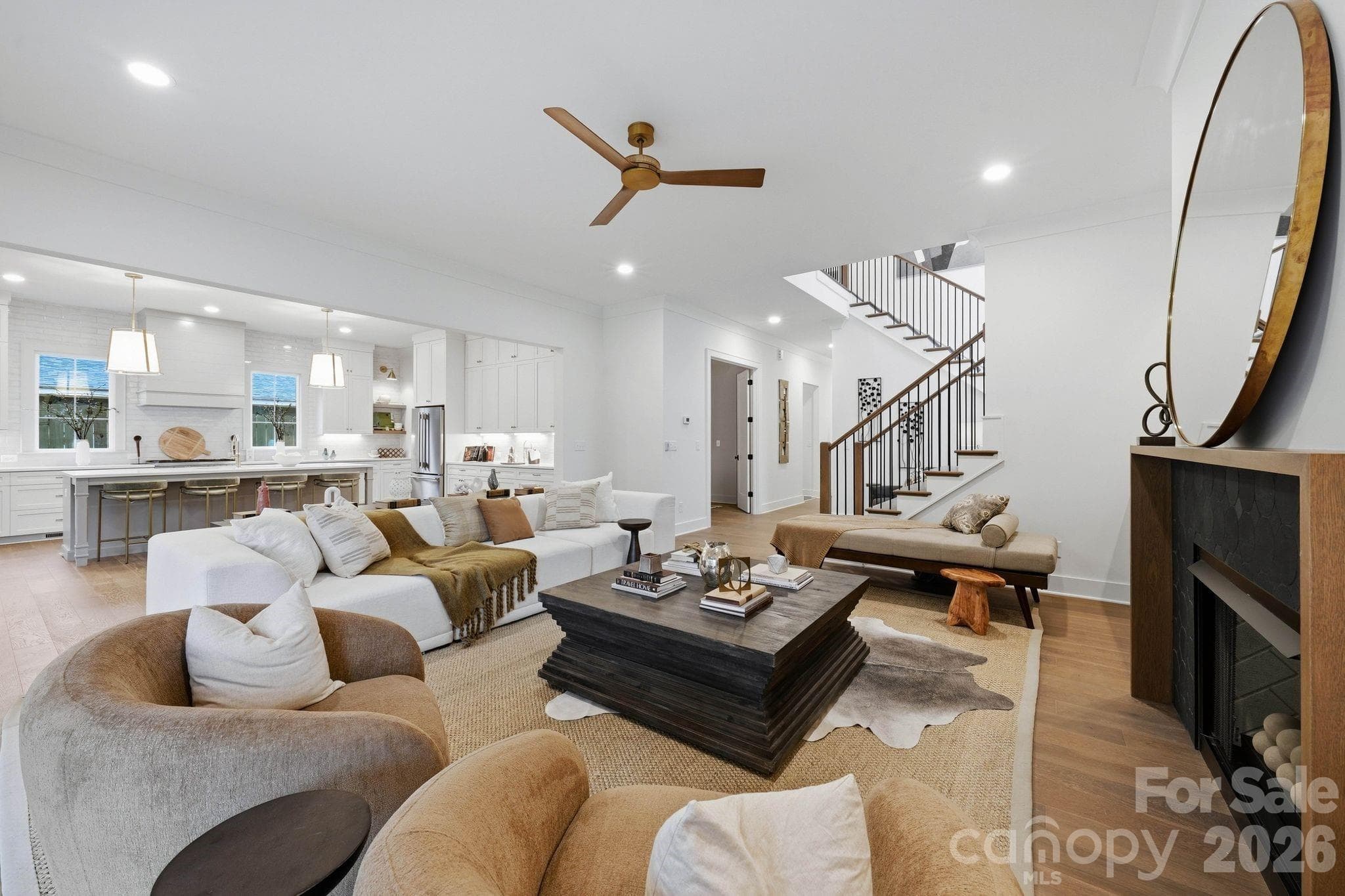Living room - 1117 Lomax Avenue, Charlotte
