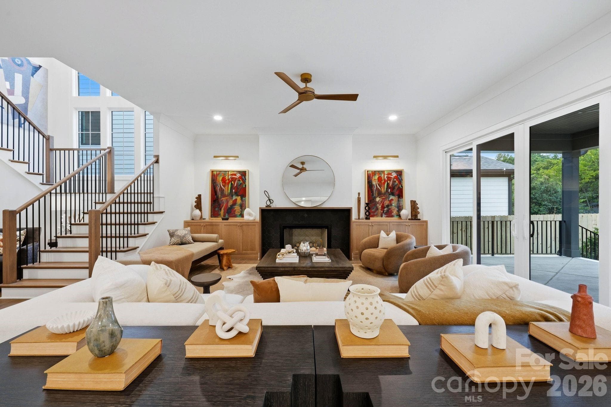 Living room - 1117 Lomax Avenue, Charlotte