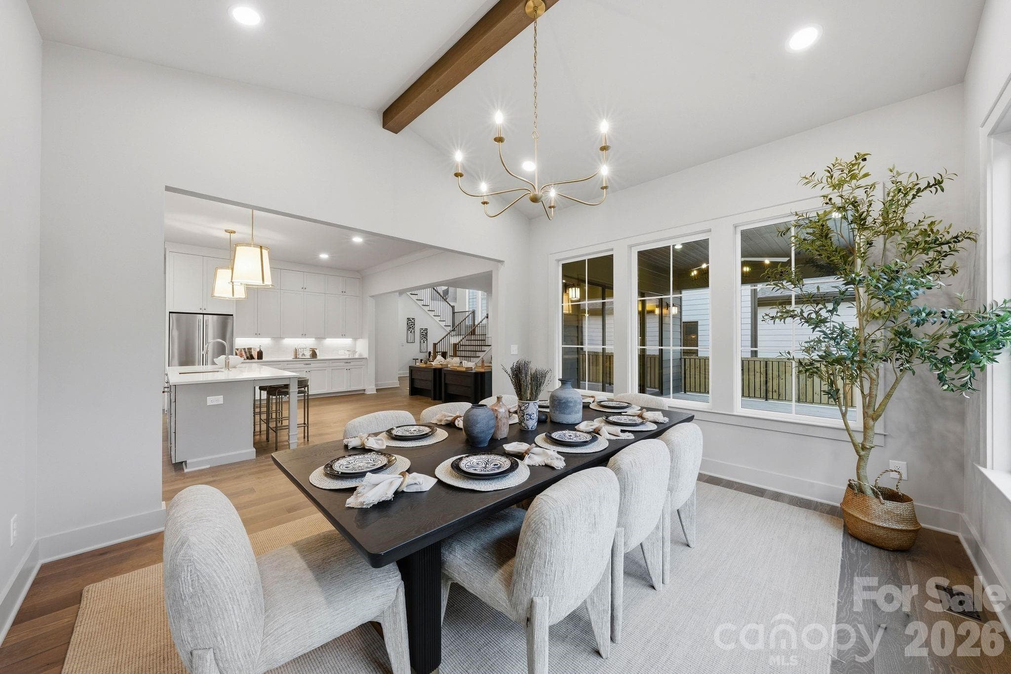Dining room - 1117 Lomax Avenue, Charlotte