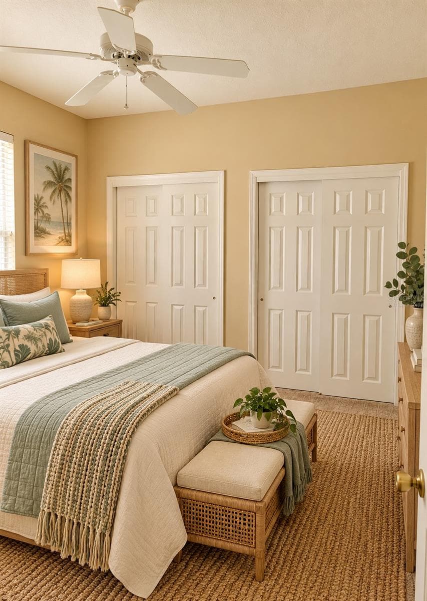 ** Virtually Staged 2nd Bedroom ** - 4343 LAKESHORE DR, PALM HARBOR