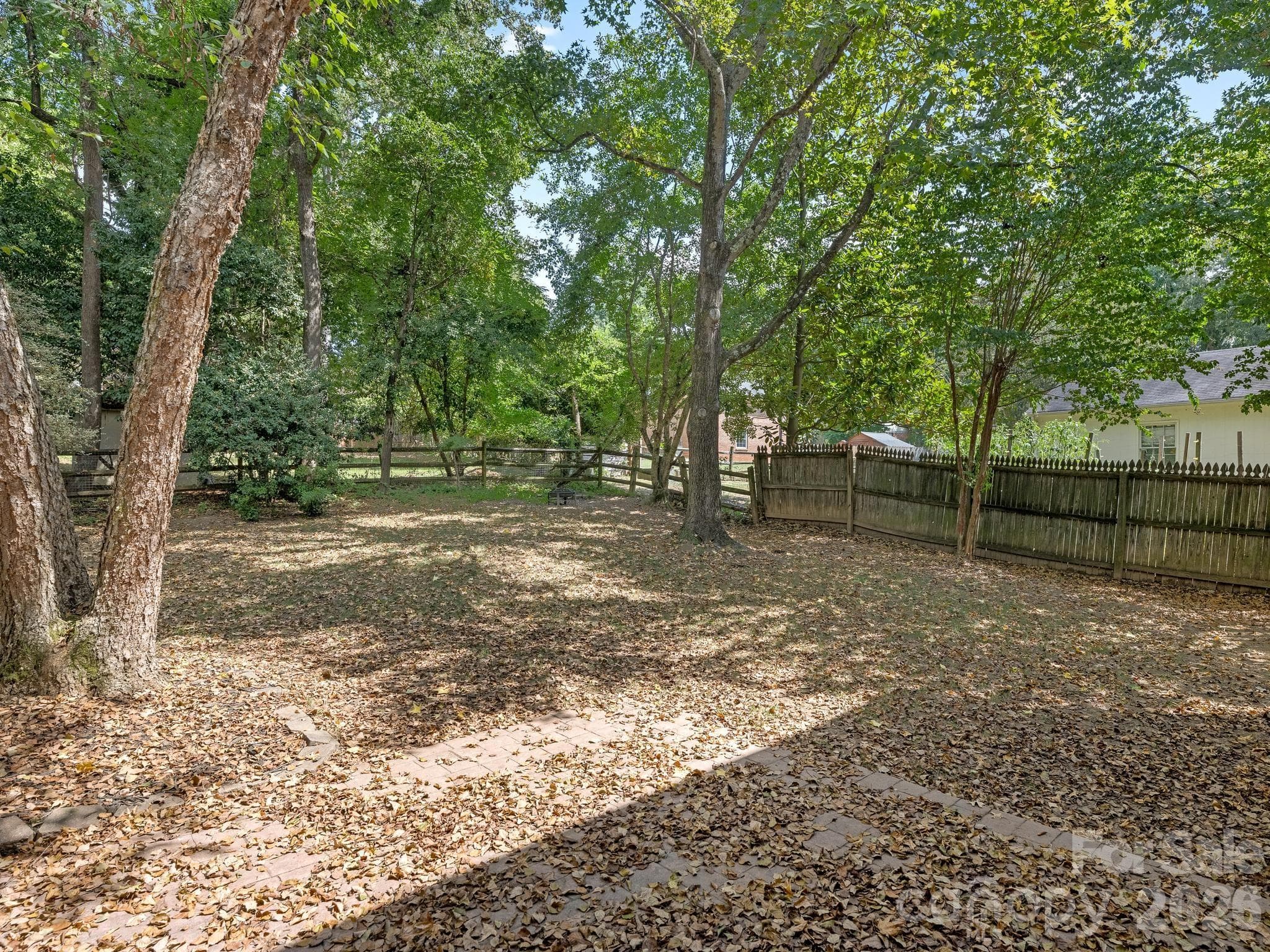 Rear Yard - 8319 Braeside Court, Charlotte
