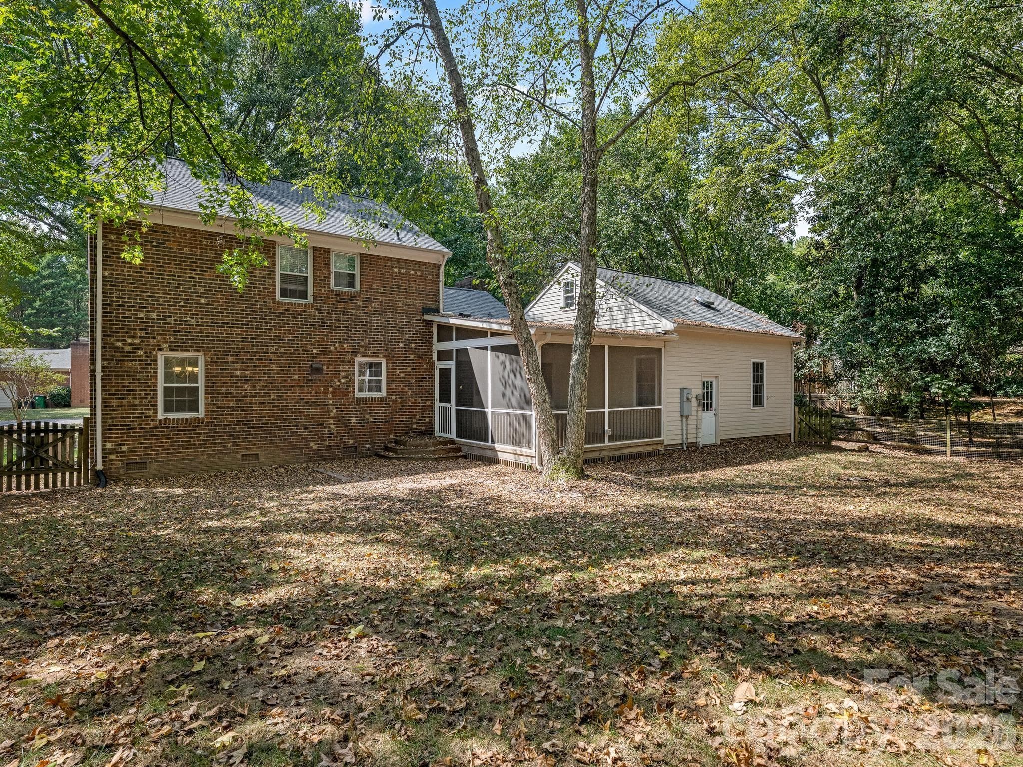 Rear Exterior - 8319 Braeside Court, Charlotte