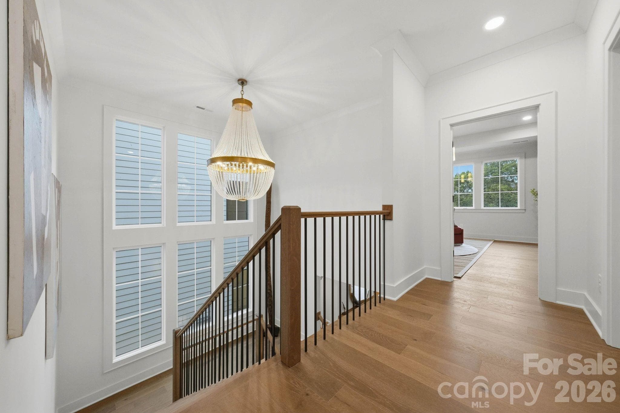 Upper-level landing - 1117 Lomax Avenue, Charlotte