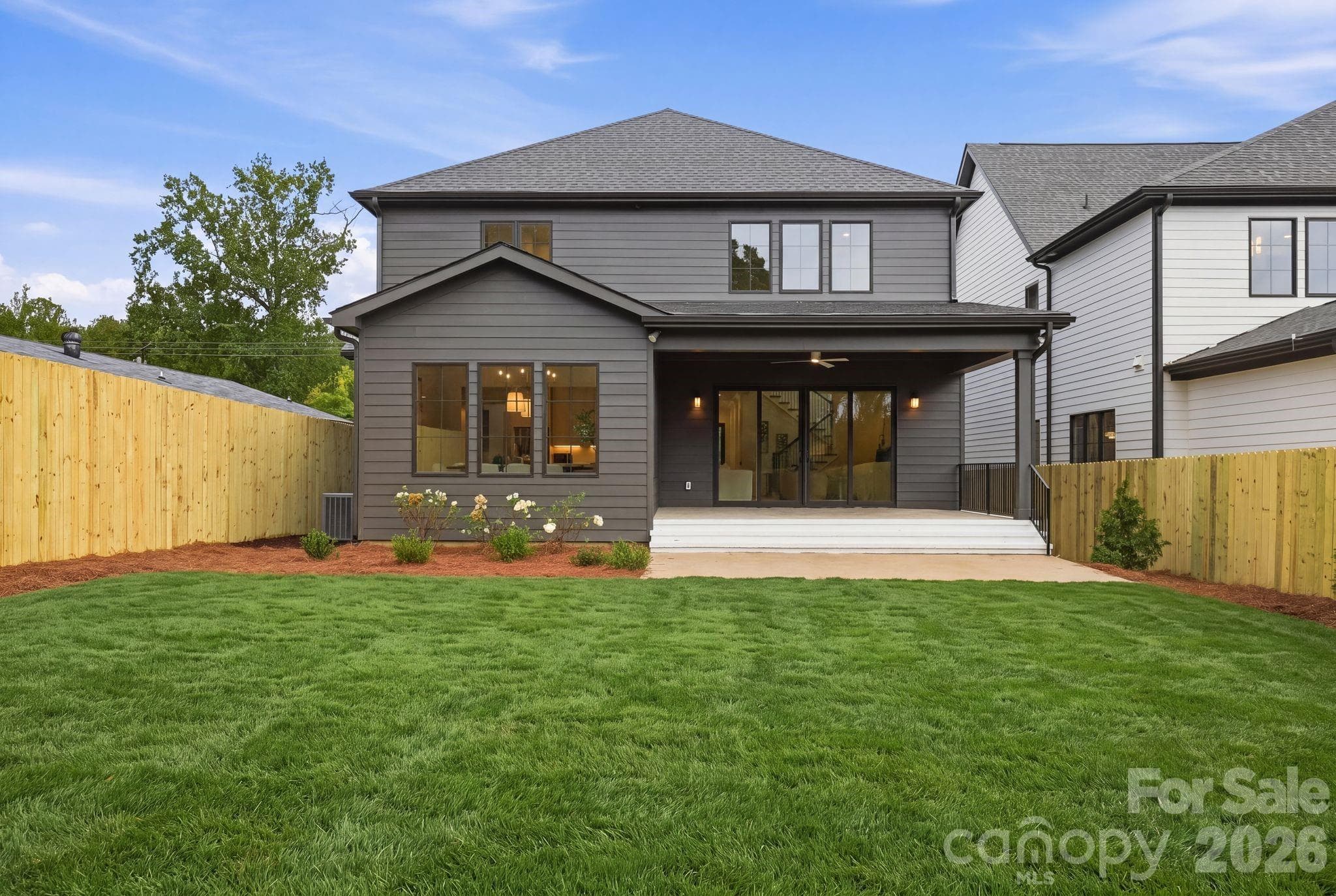 Daytime rear exterior - 1117 Lomax Avenue, Charlotte