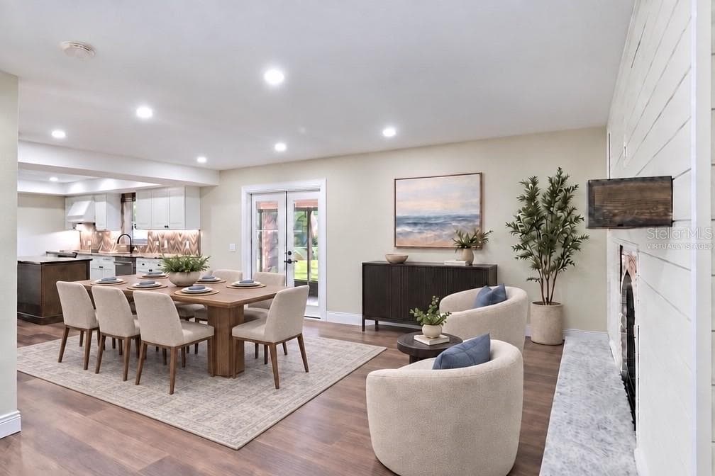 Dinning Room/Sitting(Virtually Staged) - 3415 IMPERIAL LN, LAKELAND