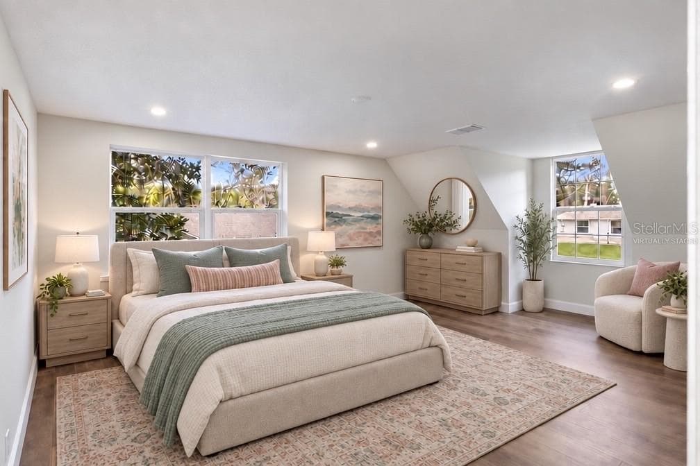Primary Bedroom(Virtually Staged) - 3415 IMPERIAL LN, LAKELAND