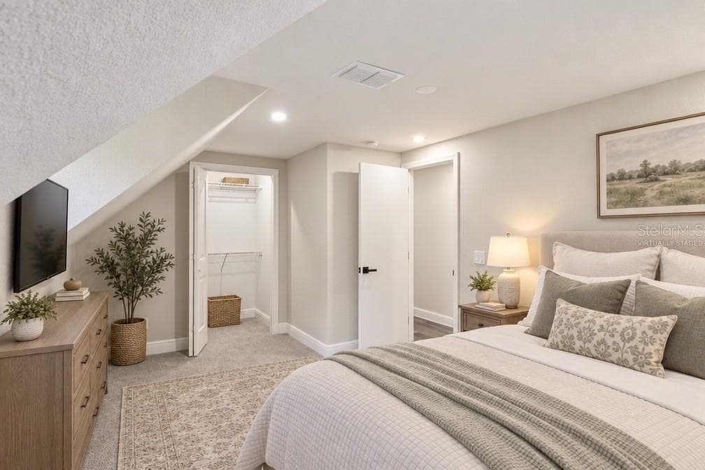 Bedroom #2 or Guest Room (Virtually Staged) - 3415 IMPERIAL LN, LAKELAND